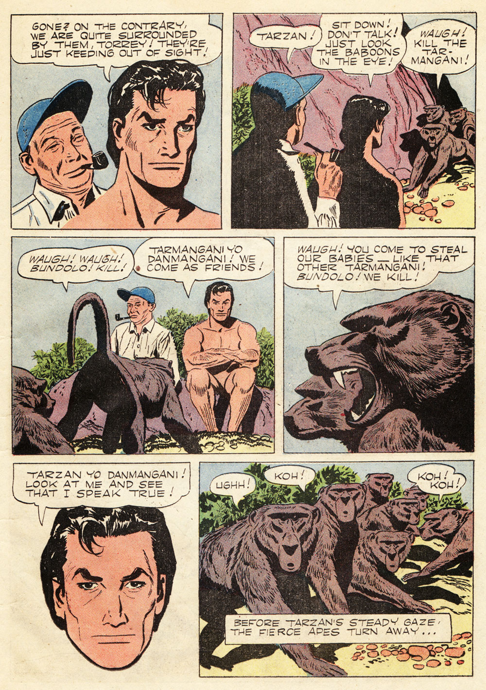 Read online Tarzan (1948) comic -  Issue #73 - 23