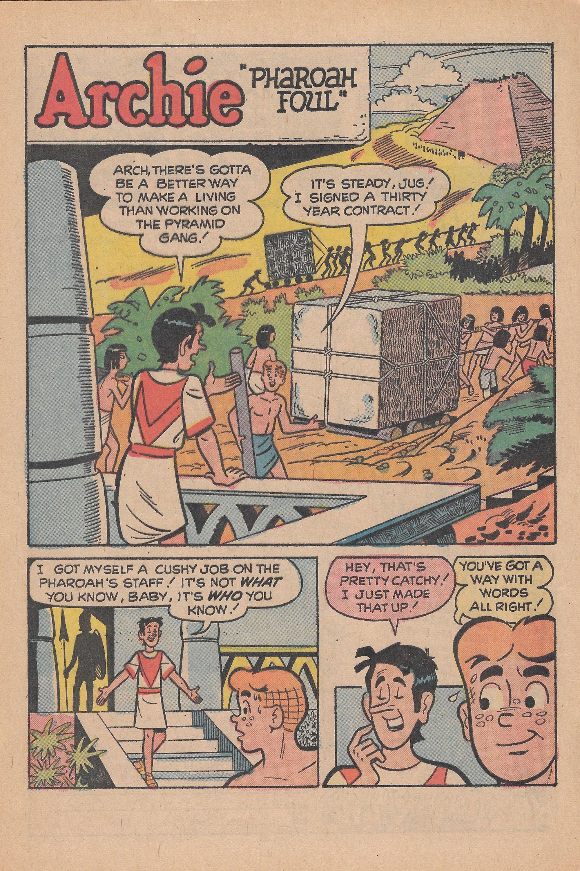 Read online Archie's TV Laugh-Out comic -  Issue #19 - 20
