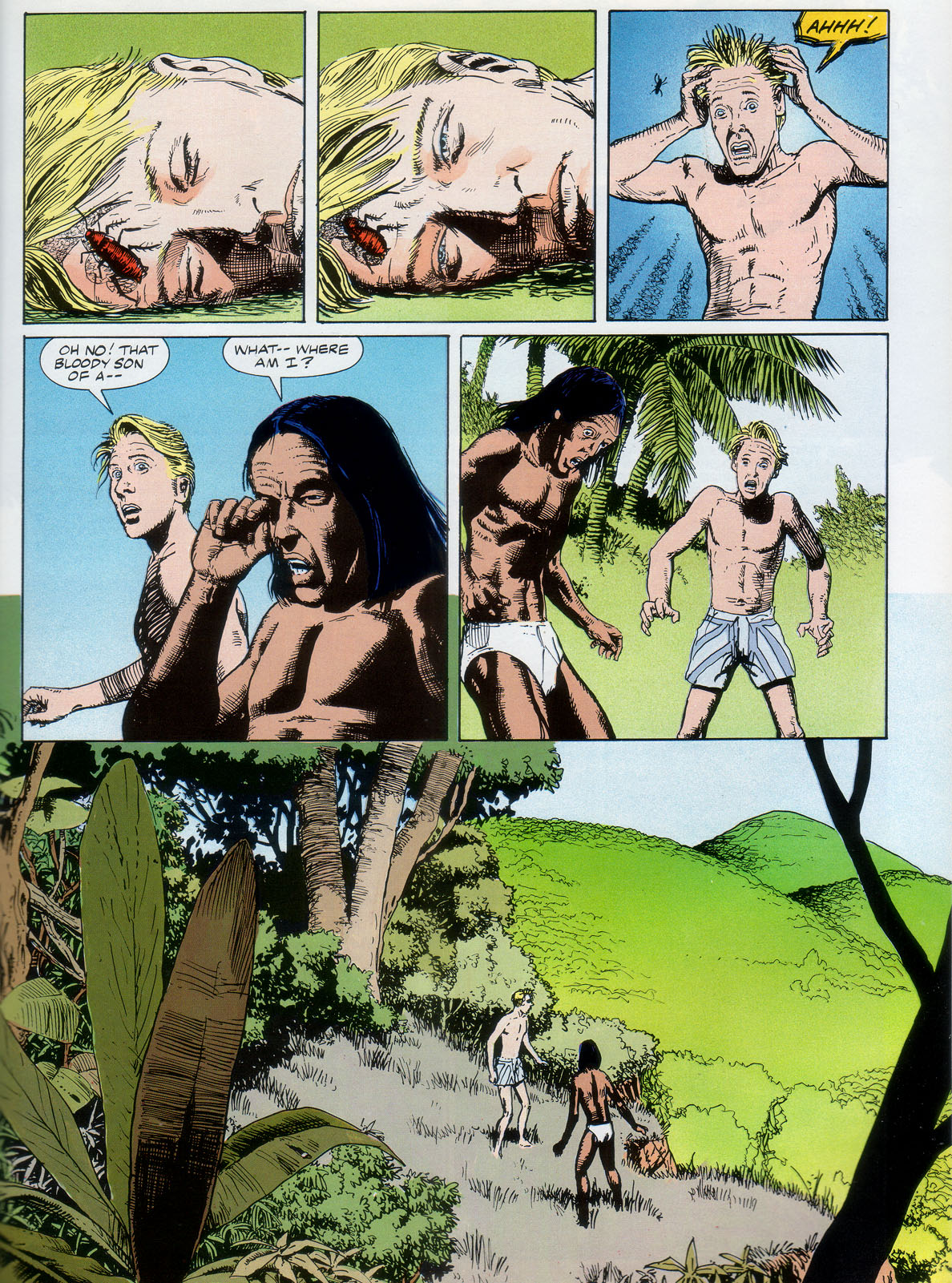 Read online Marvel Graphic Novel: Rick Mason, The Agent comic -  Issue # TPB - 47