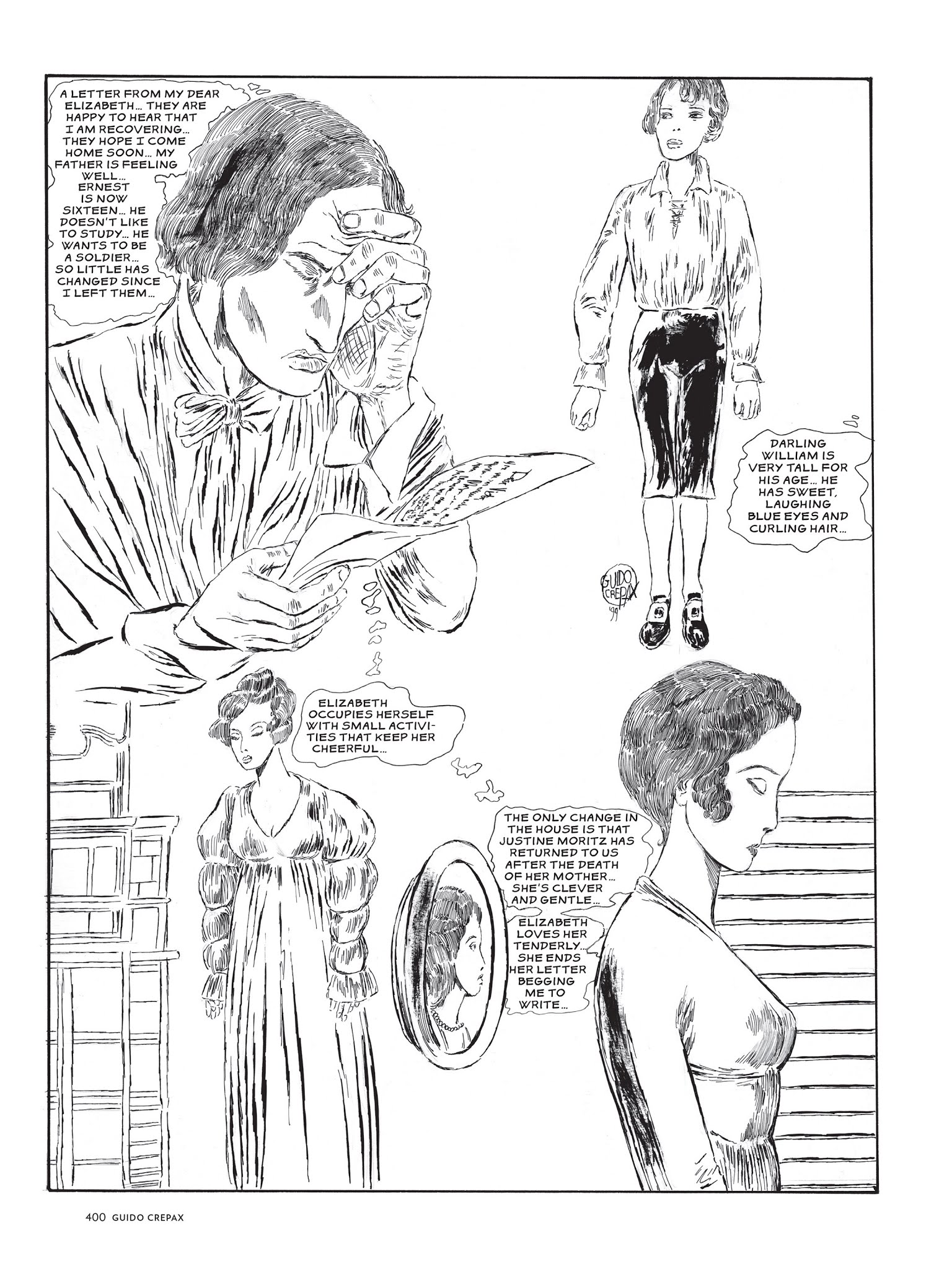 Read online The Complete Crepax comic -  Issue # TPB 1 - 387