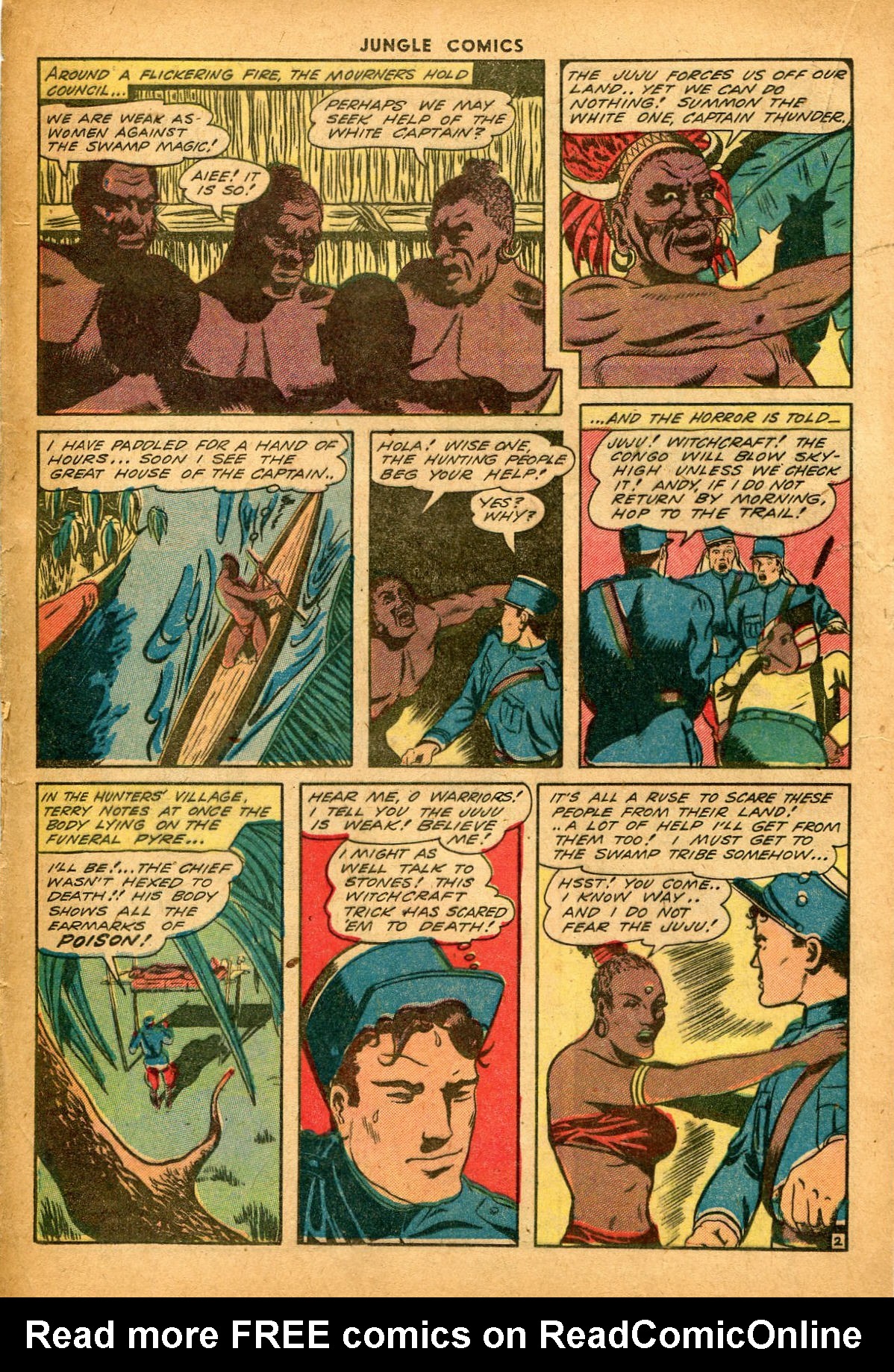 Read online Jungle Comics comic -  Issue #57 - 28
