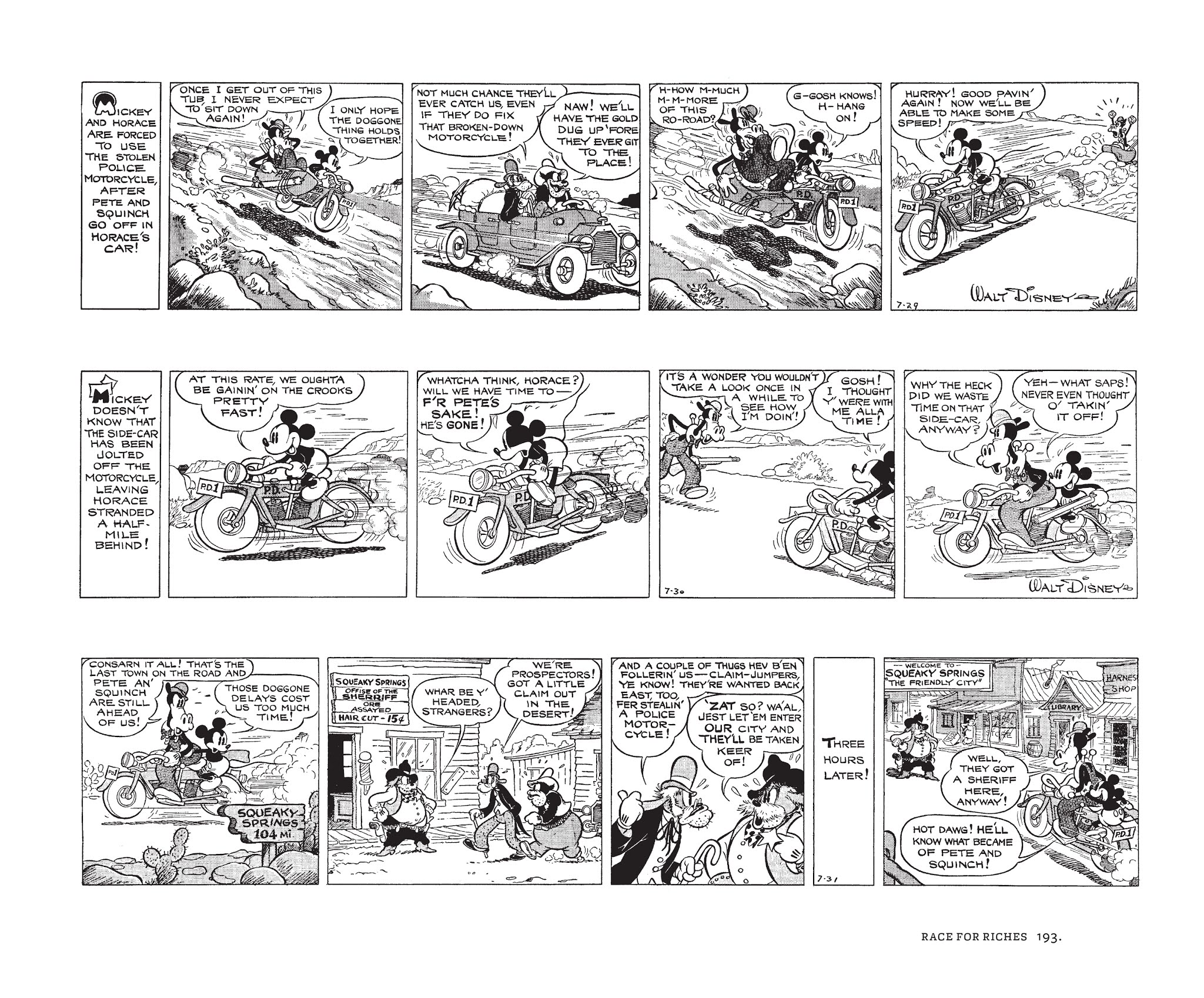 Read online Walt Disney's Mickey Mouse by Floyd Gottfredson comic -  Issue # TPB 3 (Part 2) - 93