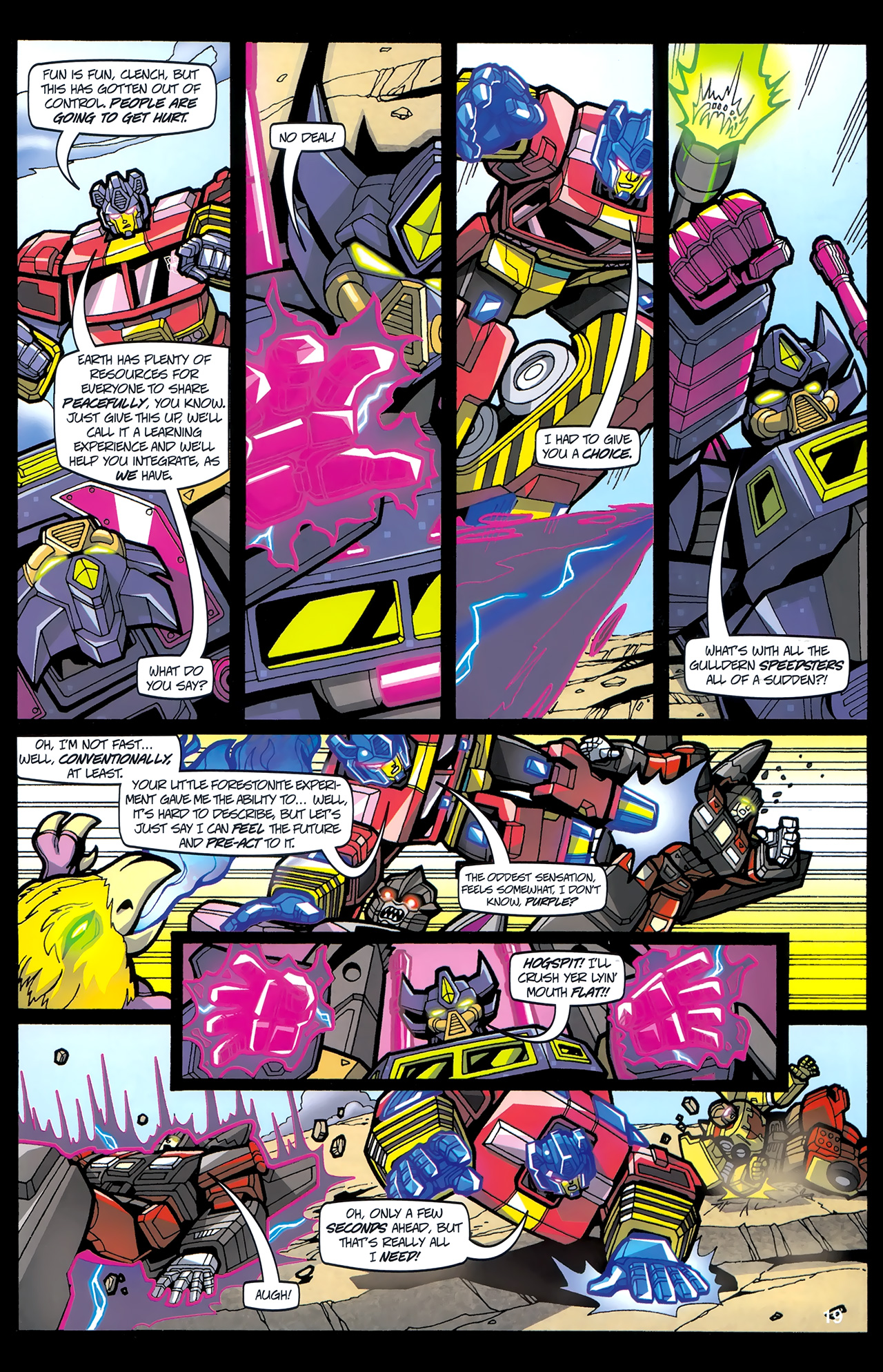 Read online Transformers: Timelines comic -  Issue #5 - 21