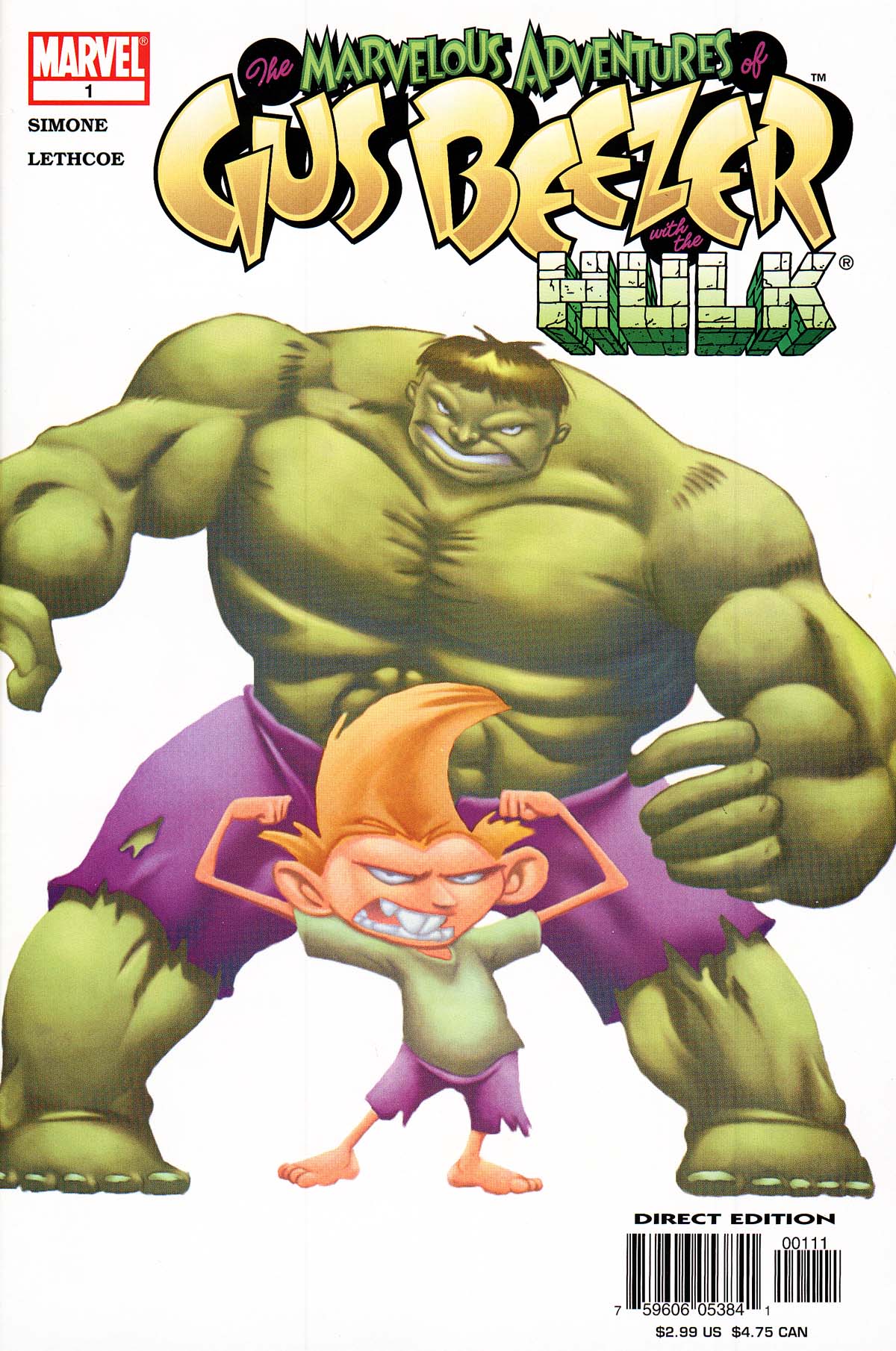 Read online Marvelous Adventures of Gus Beezer comic -  Issue # Hulk - 1