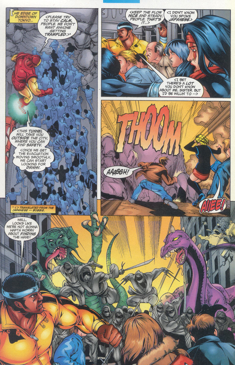 Read online Iron Fist / Wolverine comic -  Issue #3 - 10