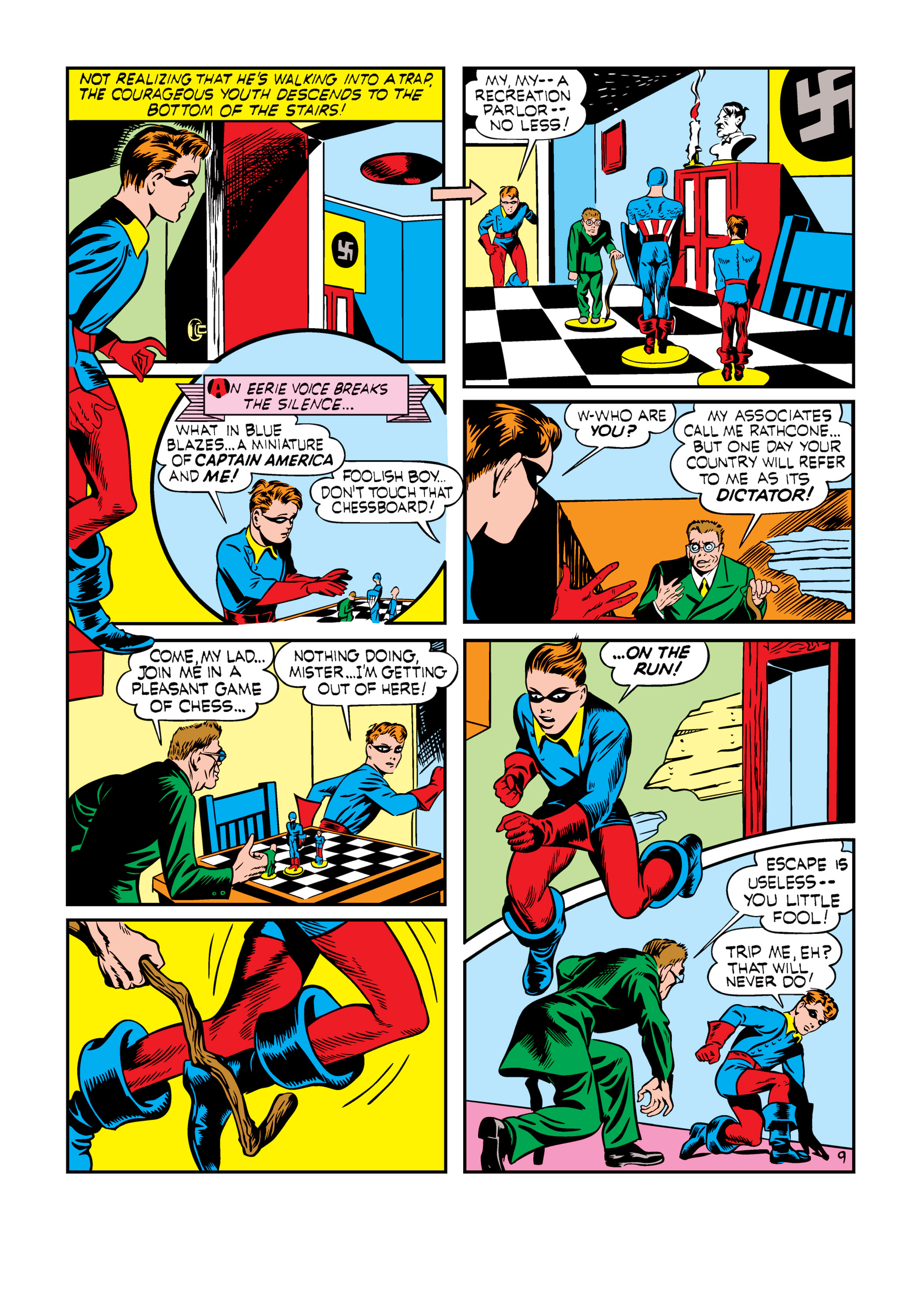 Read online Marvel Masterworks: Golden Age Captain America comic -  Issue # TPB 1 (Part 1) - 37