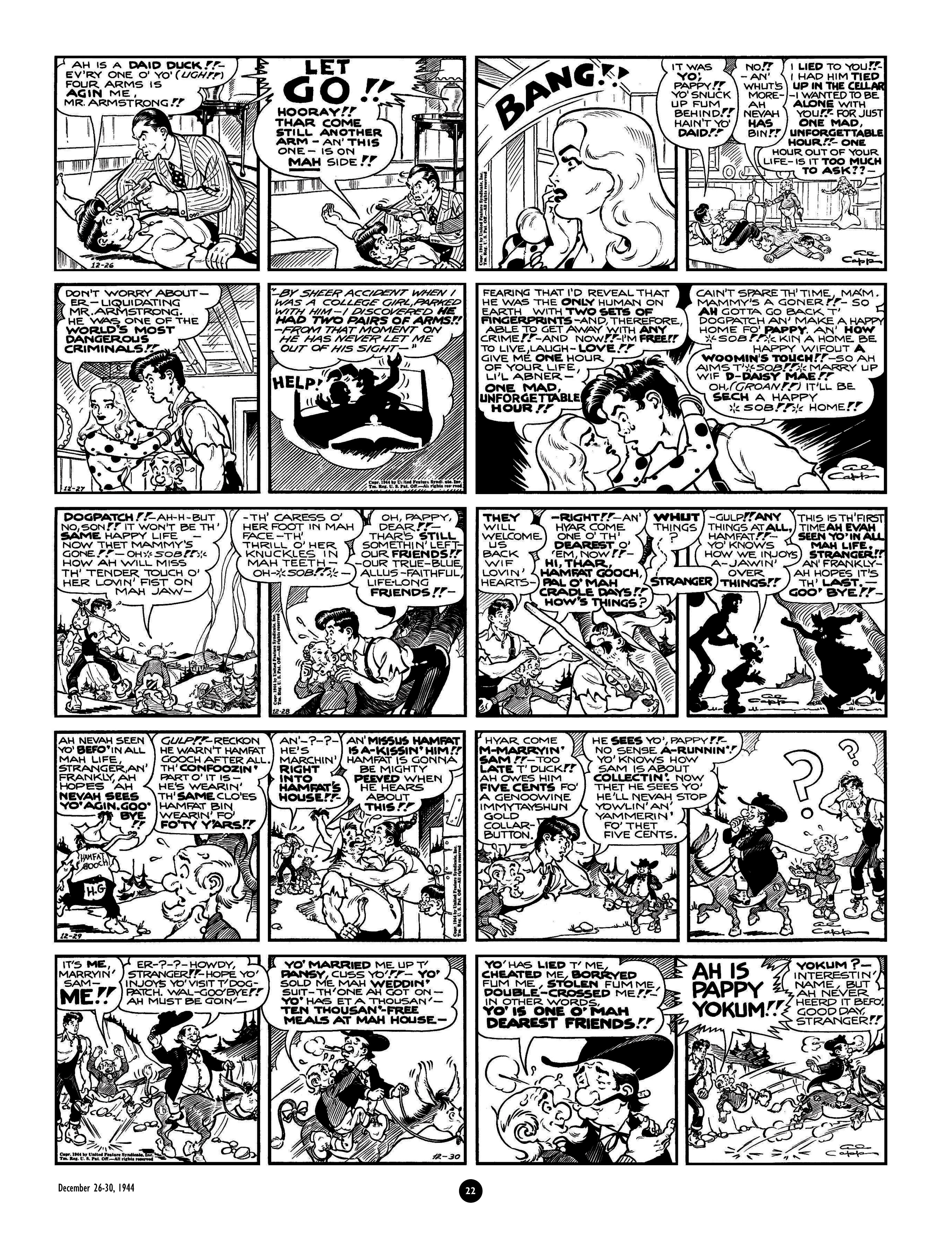Read online Al Capp's Li'l Abner Complete Daily & Color Sunday Comics comic -  Issue # TPB 6 (Part 1) - 22