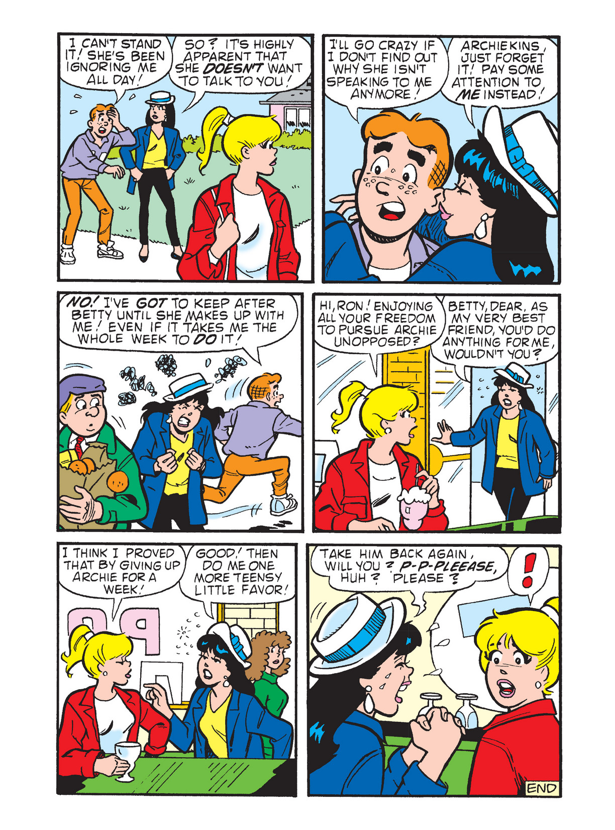 Read online Betty and Veronica Double Digest comic -  Issue #223 - 218