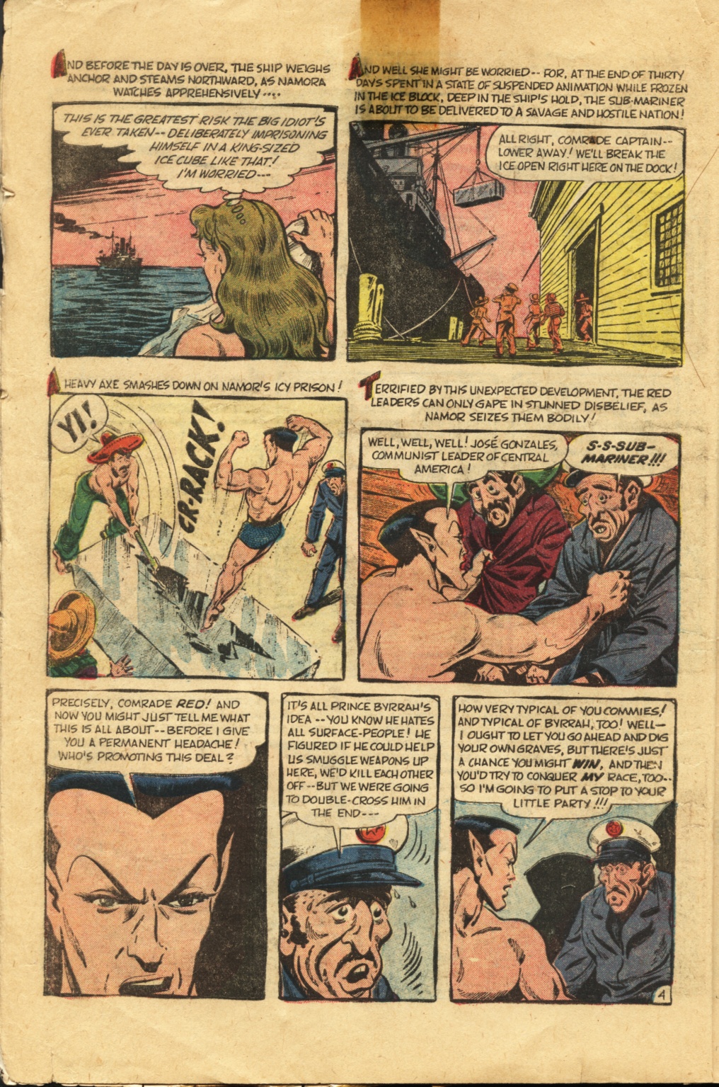Read online Sub-Mariner Comics comic -  Issue #41 - 5