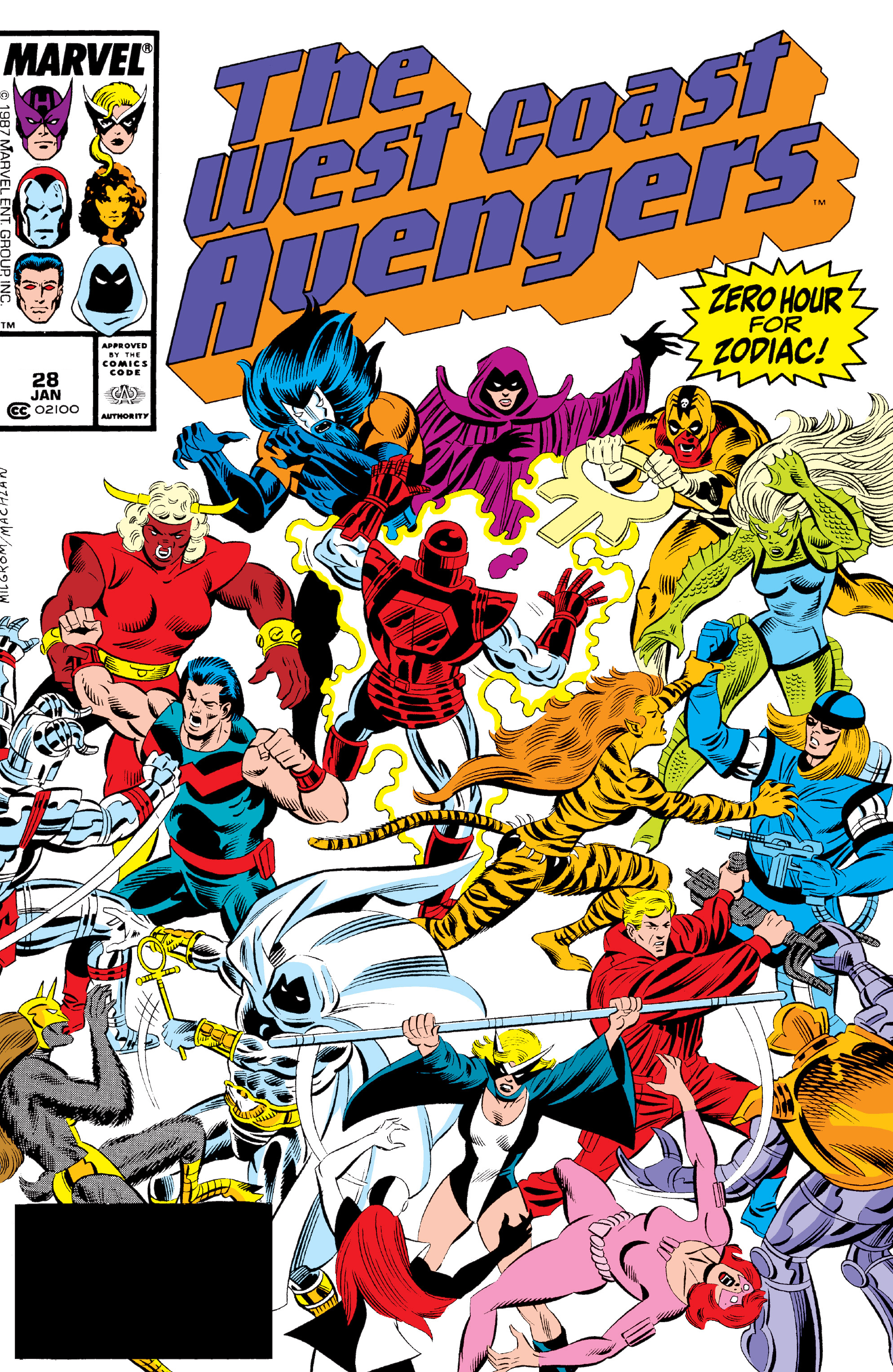Read online West Coast Avengers (1985) comic -  Issue #28 - 1