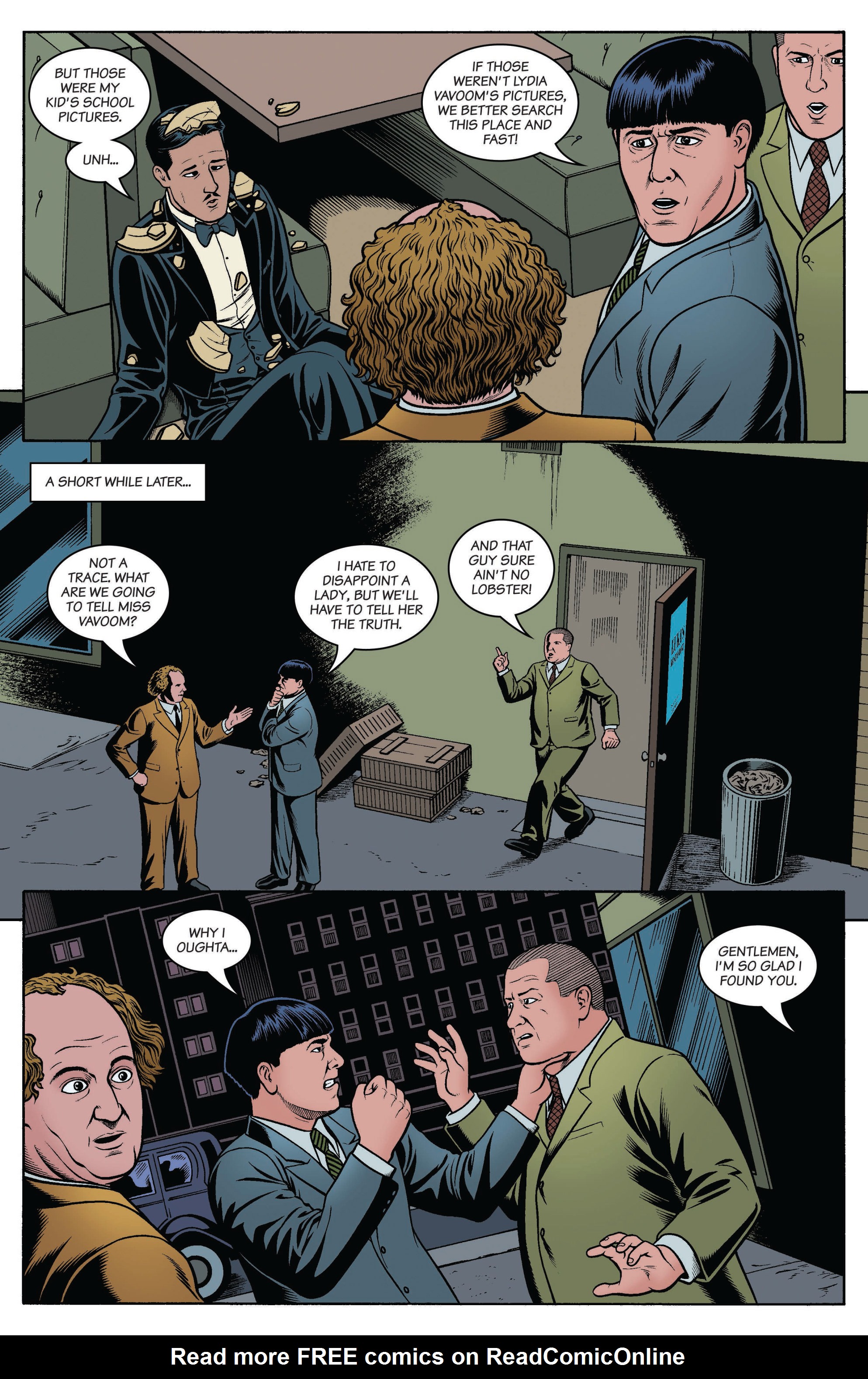 Read online The Three Stooges: The Boys Are Back comic -  Issue # Full - 20