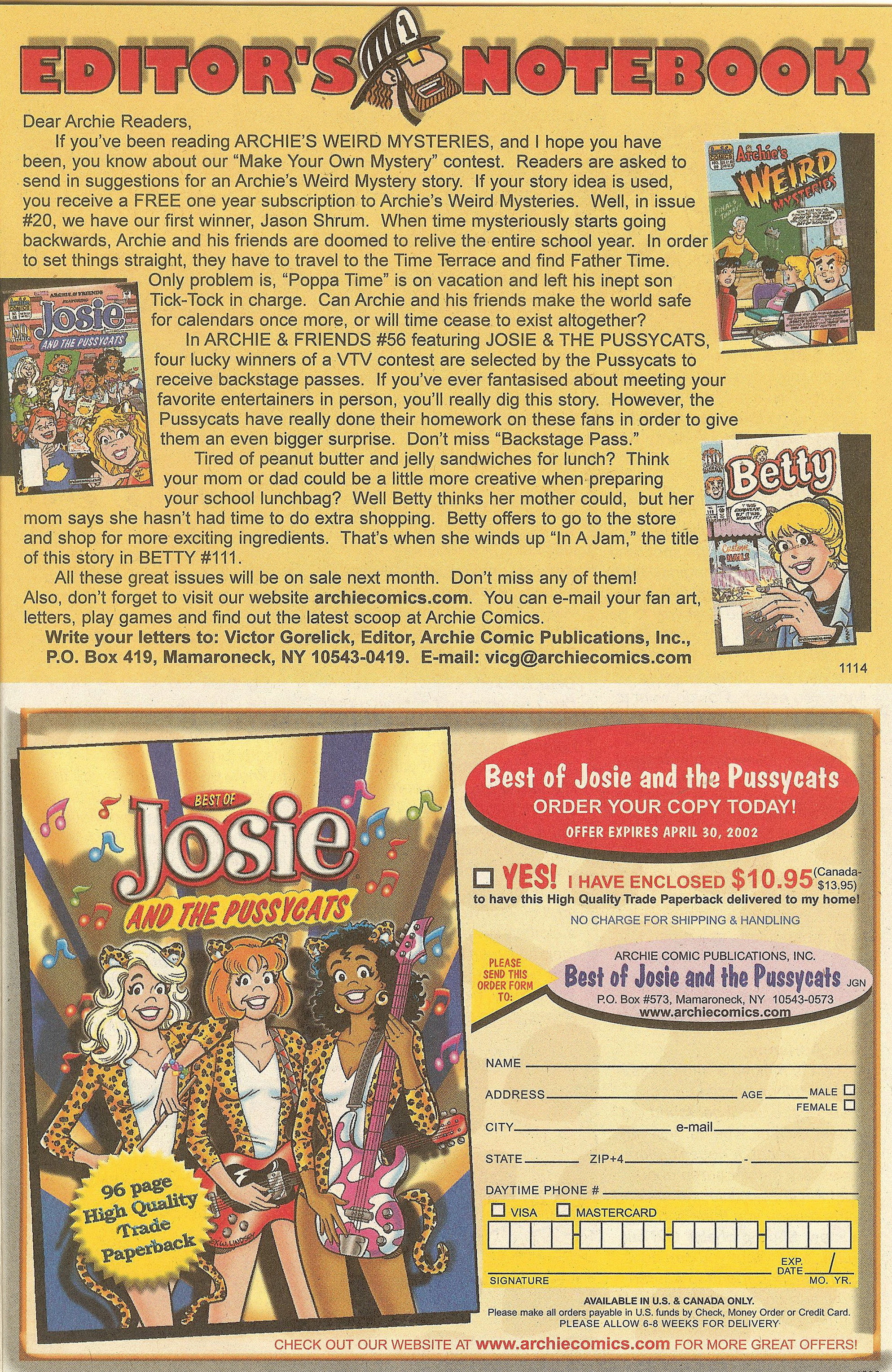 Read online Betty and Veronica (1987) comic -  Issue #173 - 17
