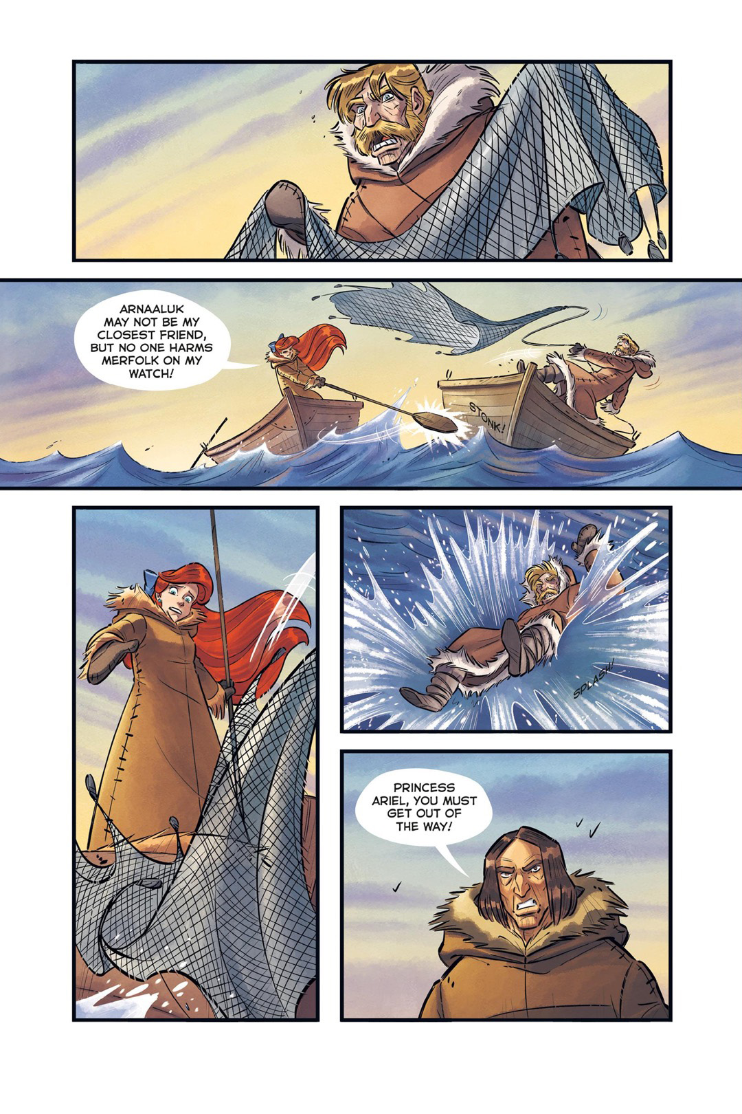 Read online Ariel and the Curse of the Sea Witches comic -  Issue # TPB - 88