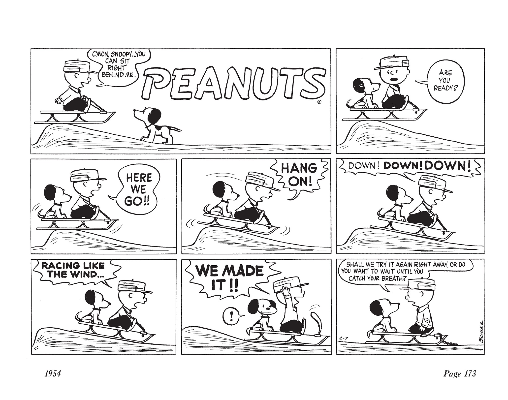 Read online The Complete Peanuts comic -  Issue # TPB 2 - 187