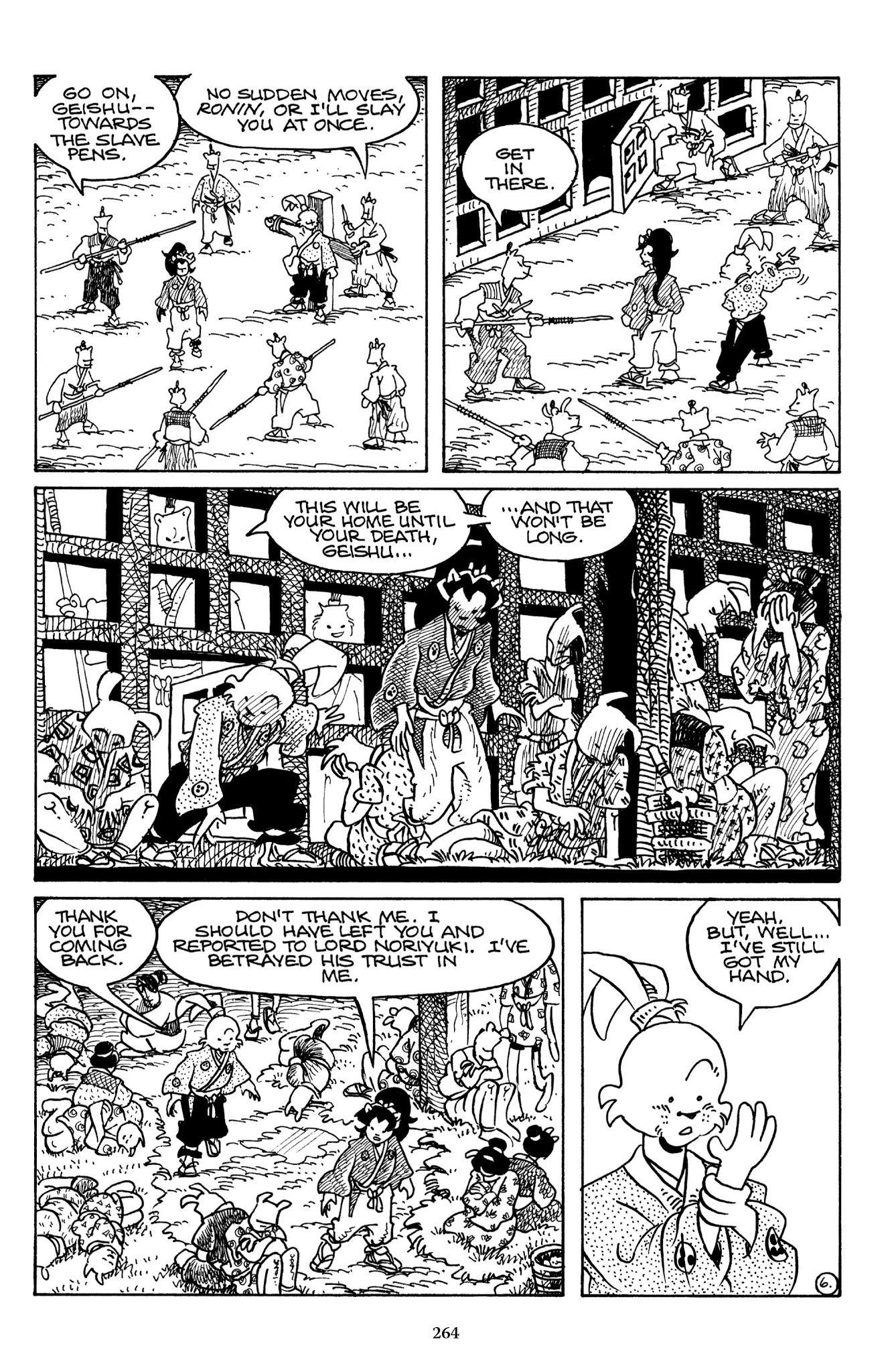 Read online The Usagi Yojimbo Saga comic -  Issue # TPB 5 - 260