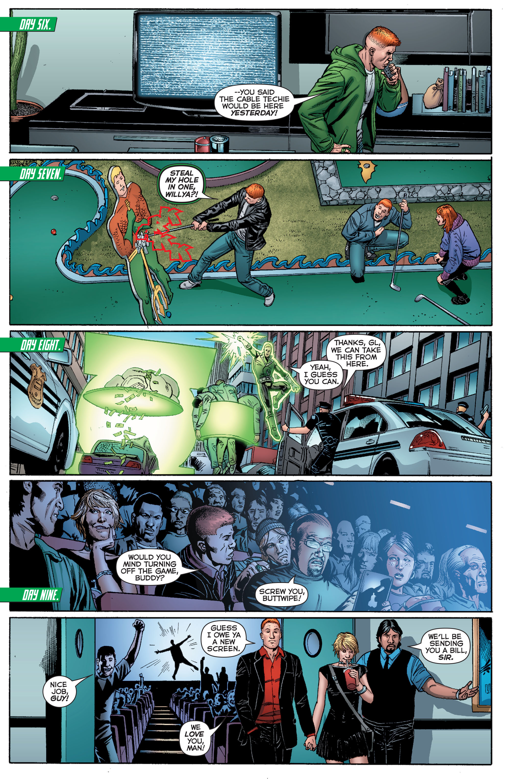 Read online Green Lantern: The Wrath of the First Lantern comic -  Issue # TPB - 336