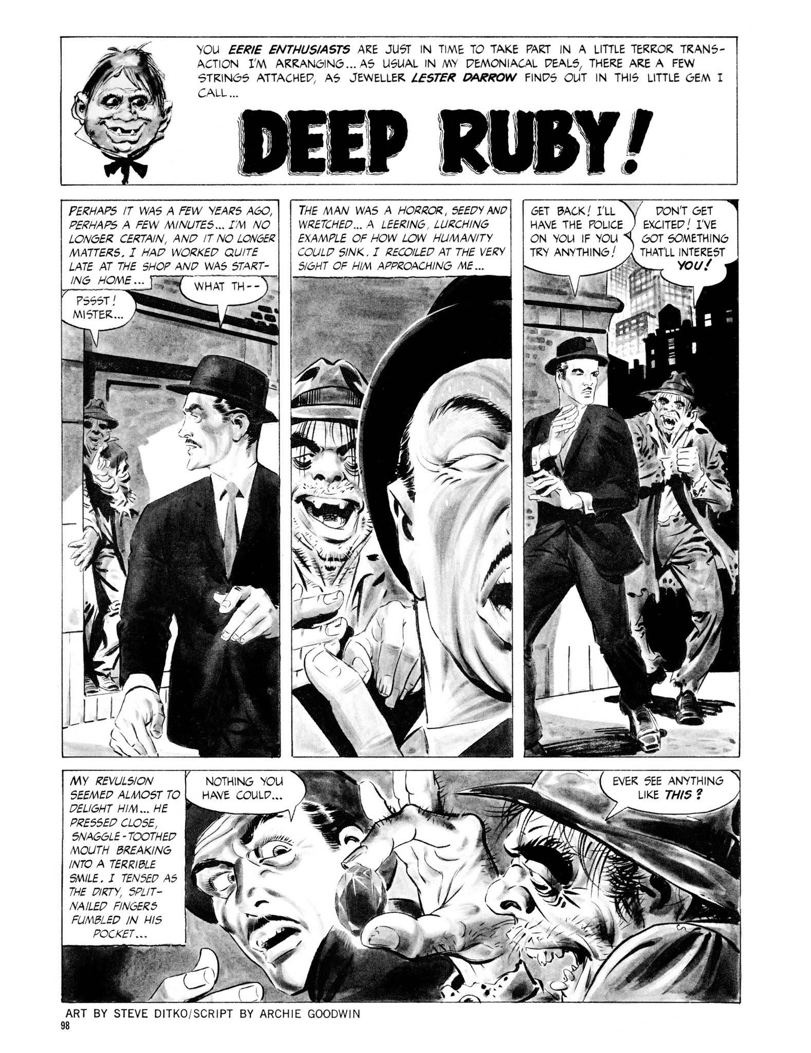 Read online Creepy Presents Steve Ditko comic -  Issue # TPB - 98