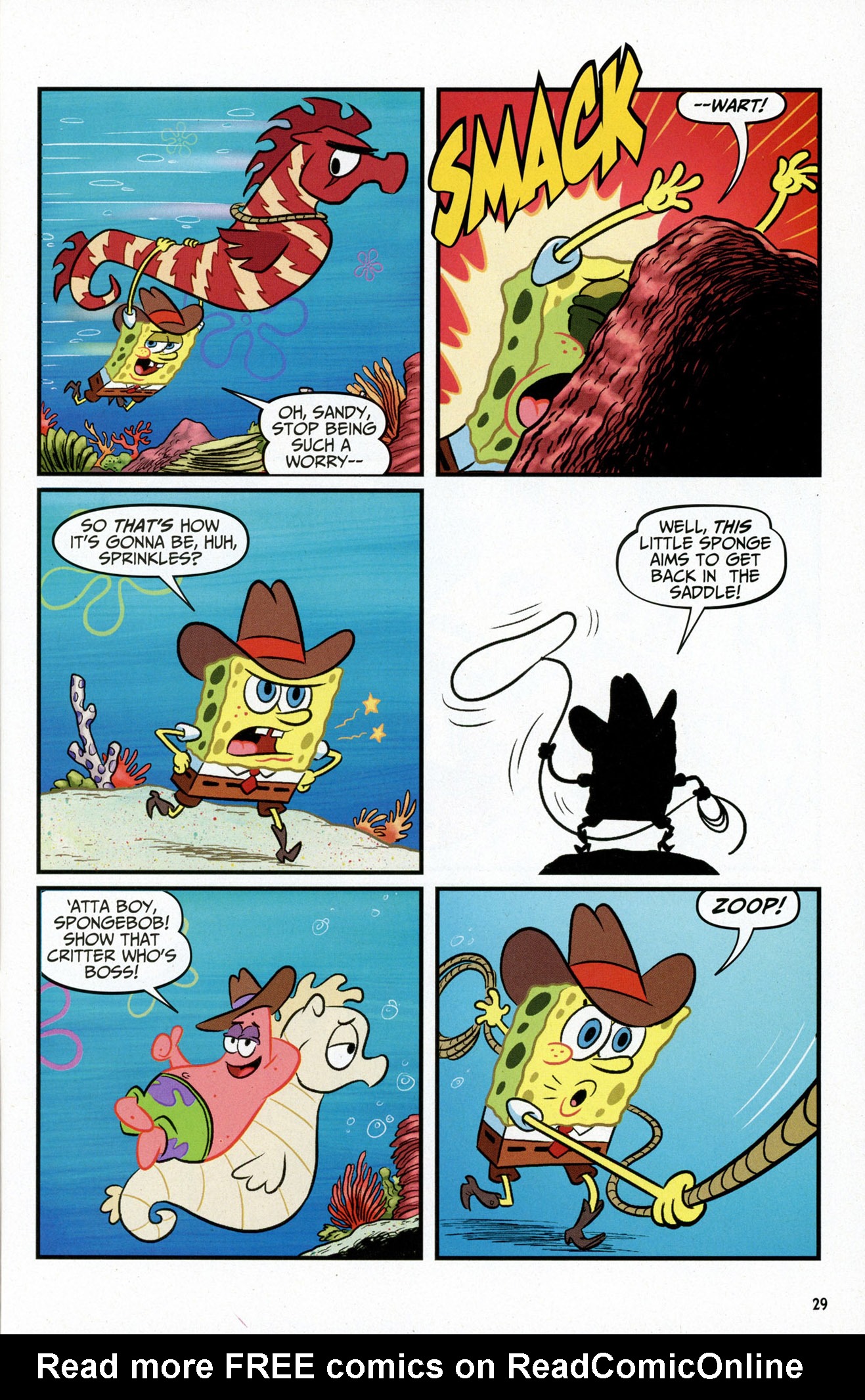 Read online SpongeBob Comics comic -  Issue #59 - 30
