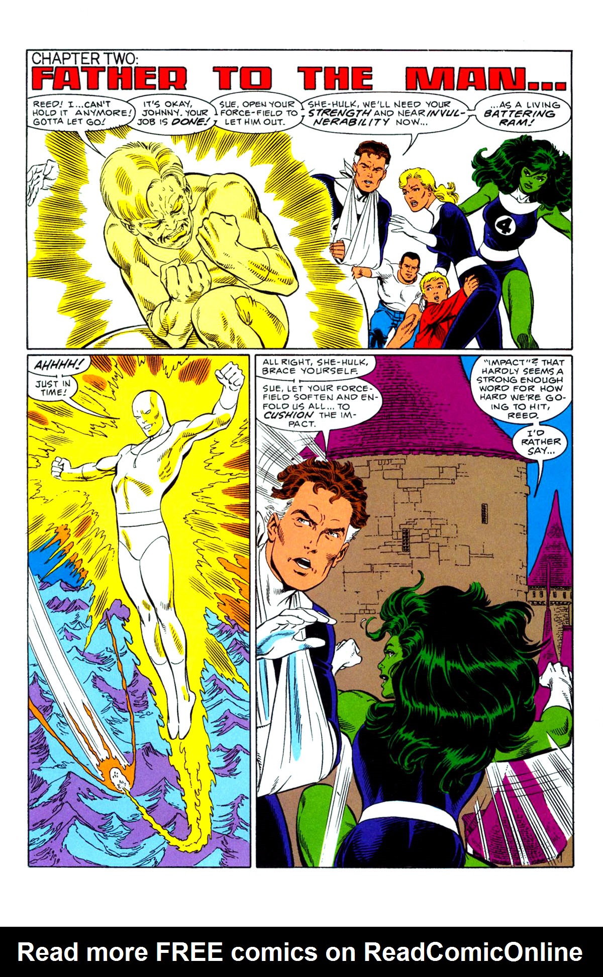 Read online Fantastic Four Visionaries: John Byrne comic -  Issue # TPB 6 - 94