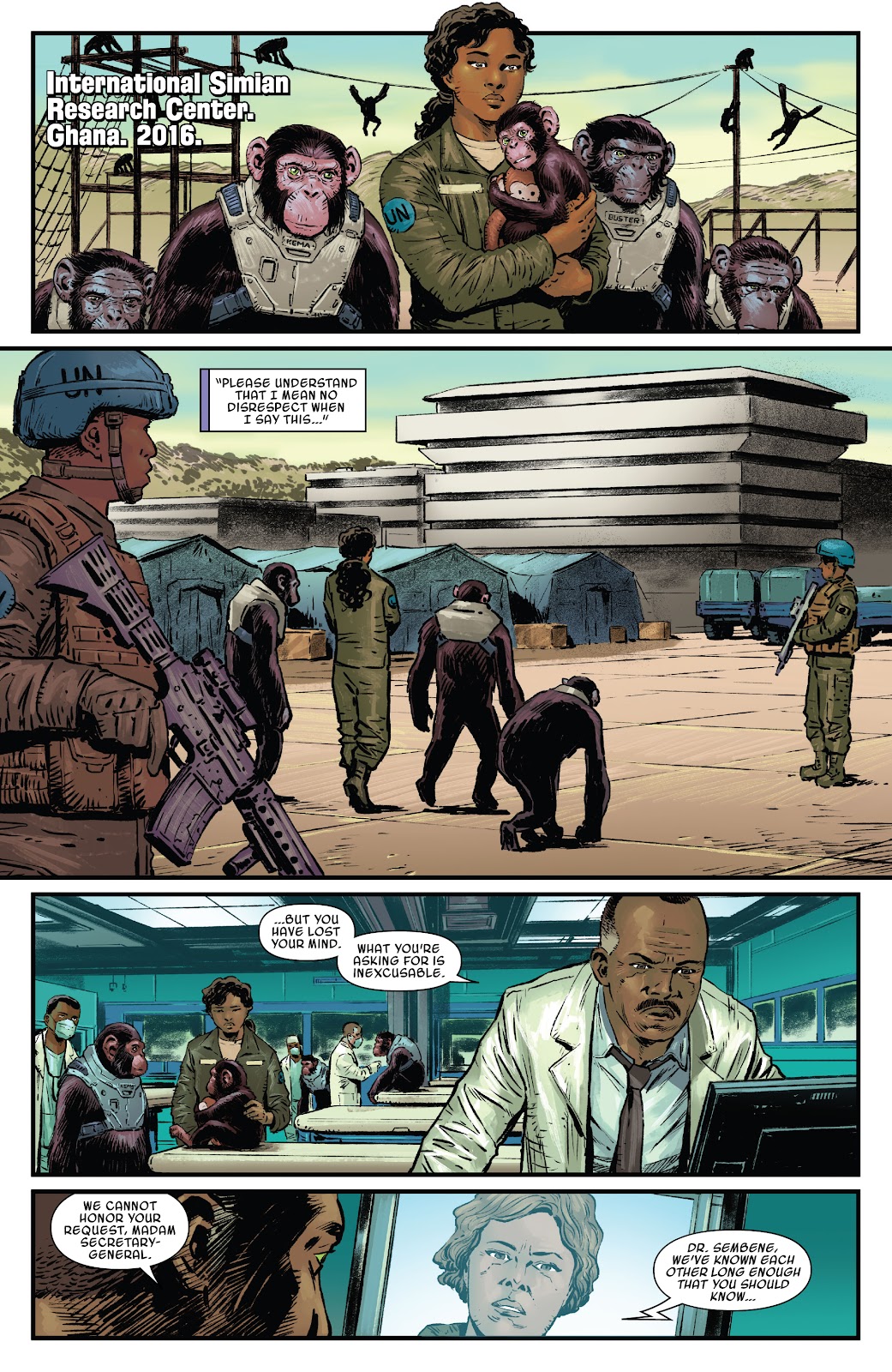 Planet of the Apes (2023) issue 2 - Page 7
