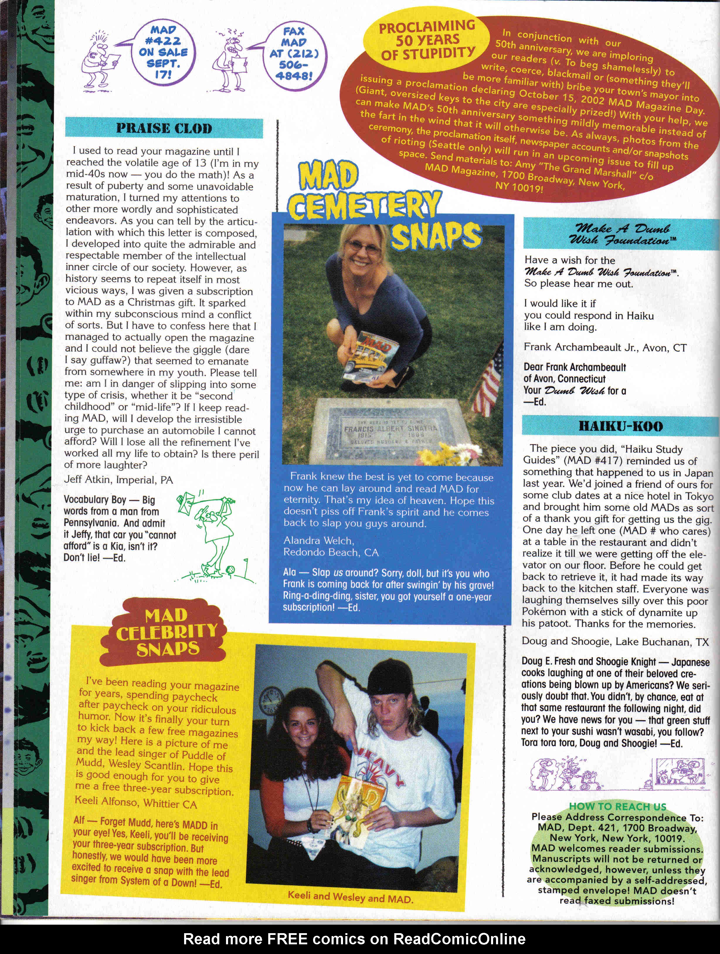 Read online MAD comic -  Issue #421 - 4