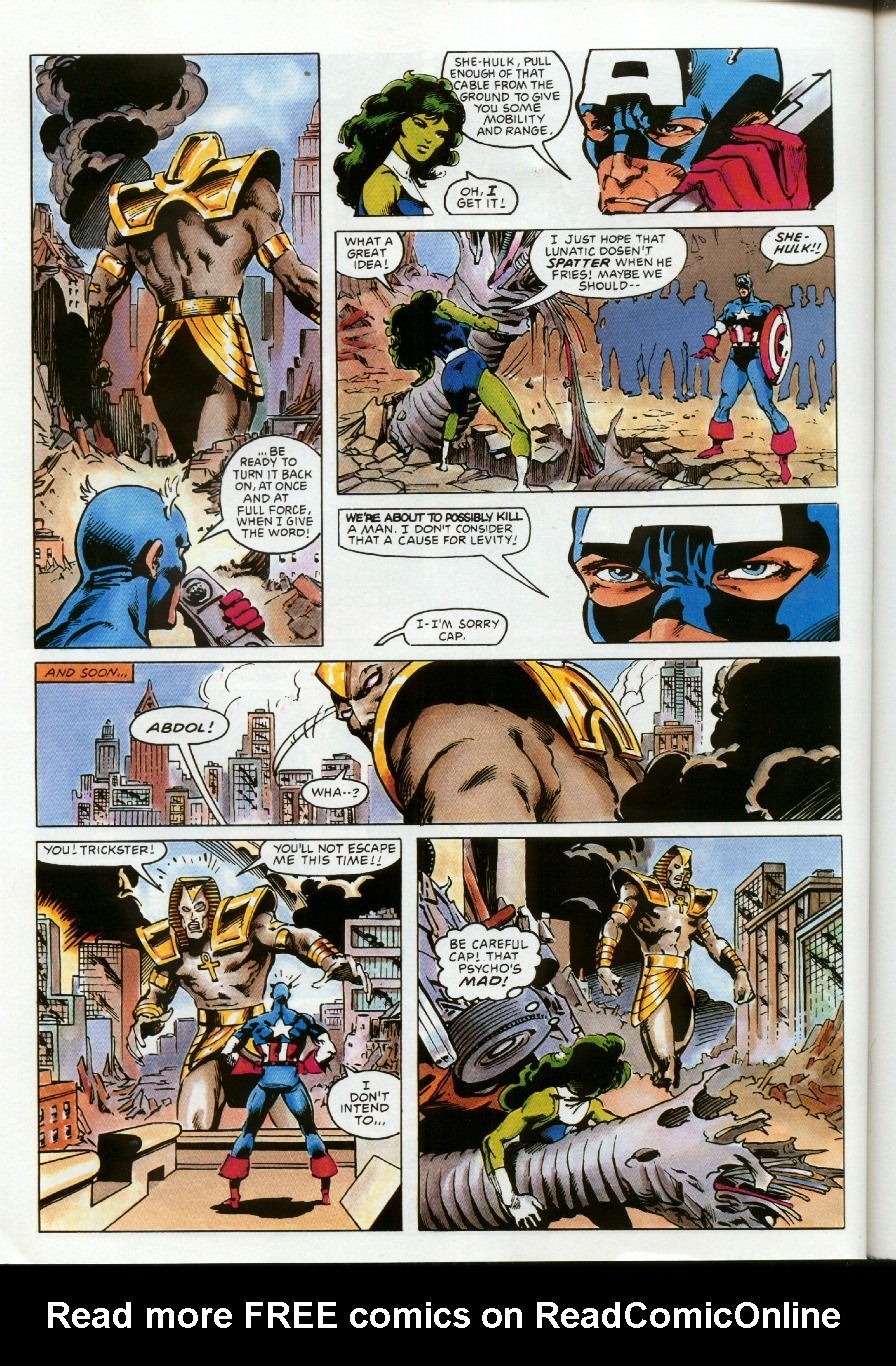 Read online Marvel Graphic Novel comic -  Issue #17 - Revenge of the Living Monolith - 68
