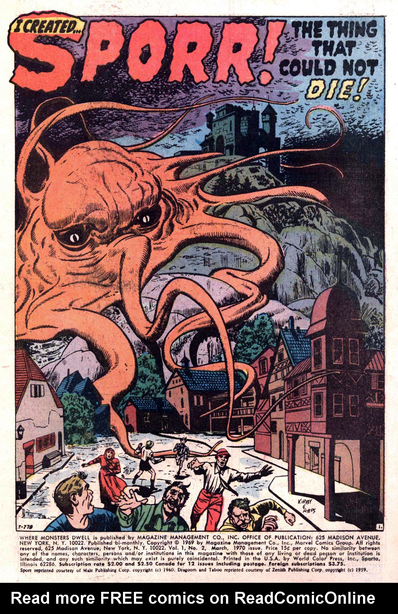 Read online Where Monsters Dwell (1970) comic -  Issue #2 - 3
