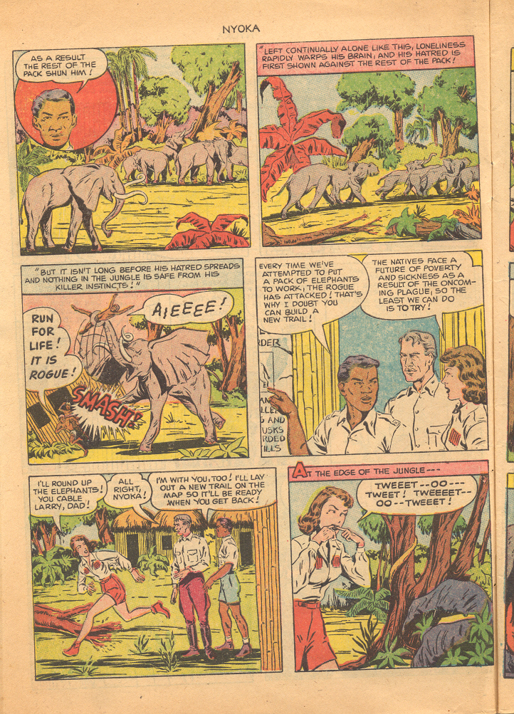 Read online Nyoka the Jungle Girl (1945) comic -  Issue #60 - 6