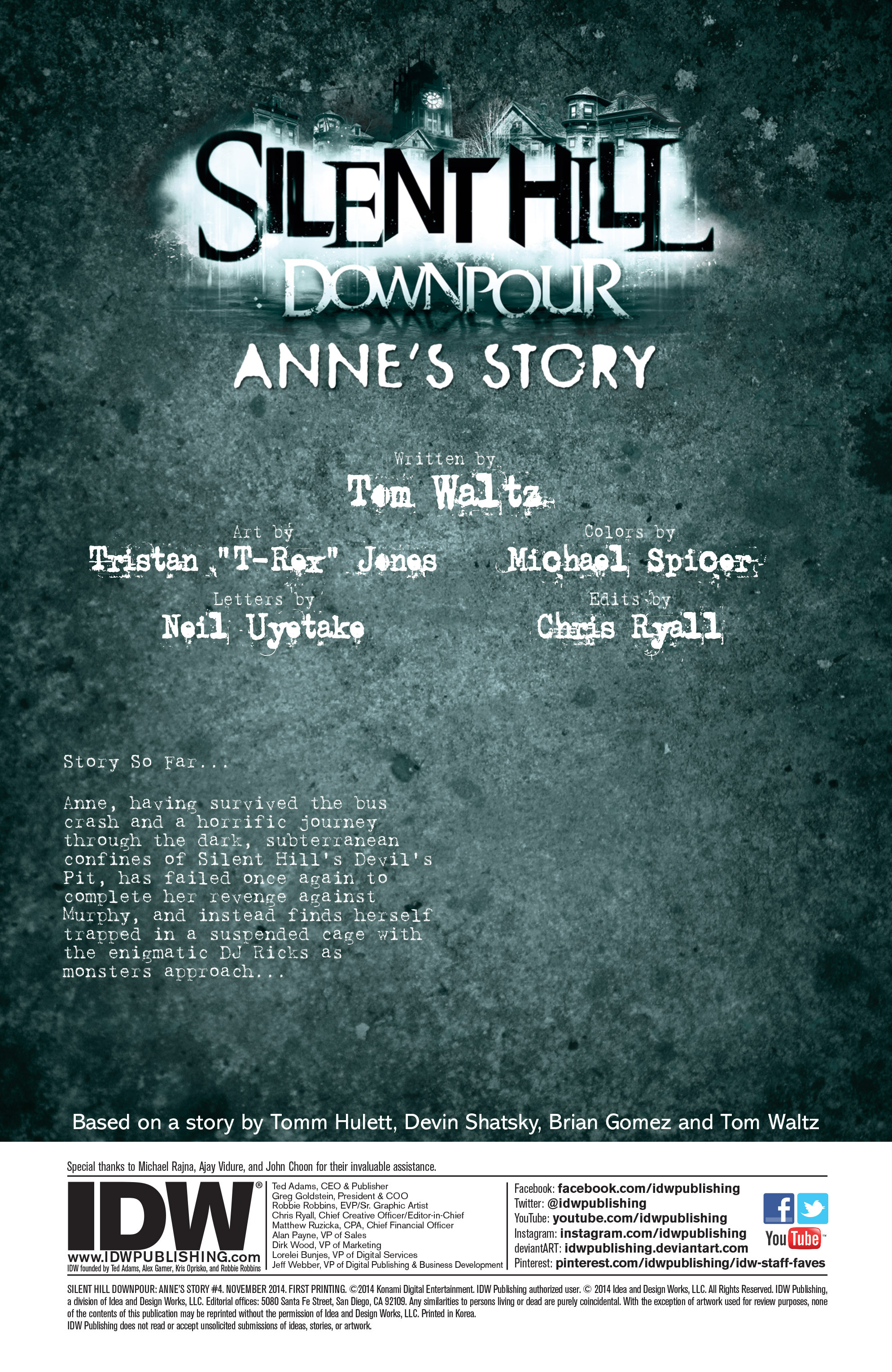 Read online Silent Hill Downpour: Anne's Story comic -  Issue #4 - 2