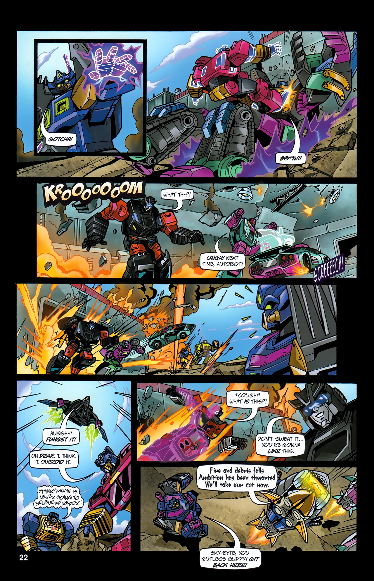Read online Transformers: Timelines comic -  Issue #5 - 24
