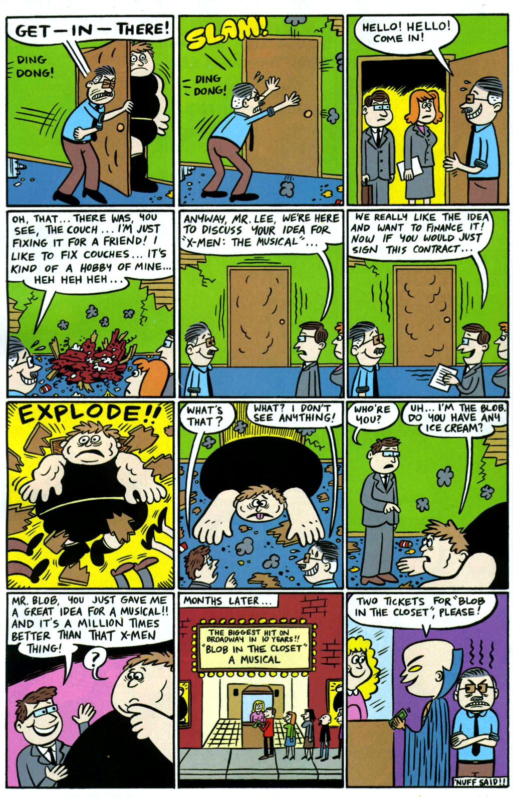 Read online Stan Lee Meets the Thing comic -  Issue # Full - 24