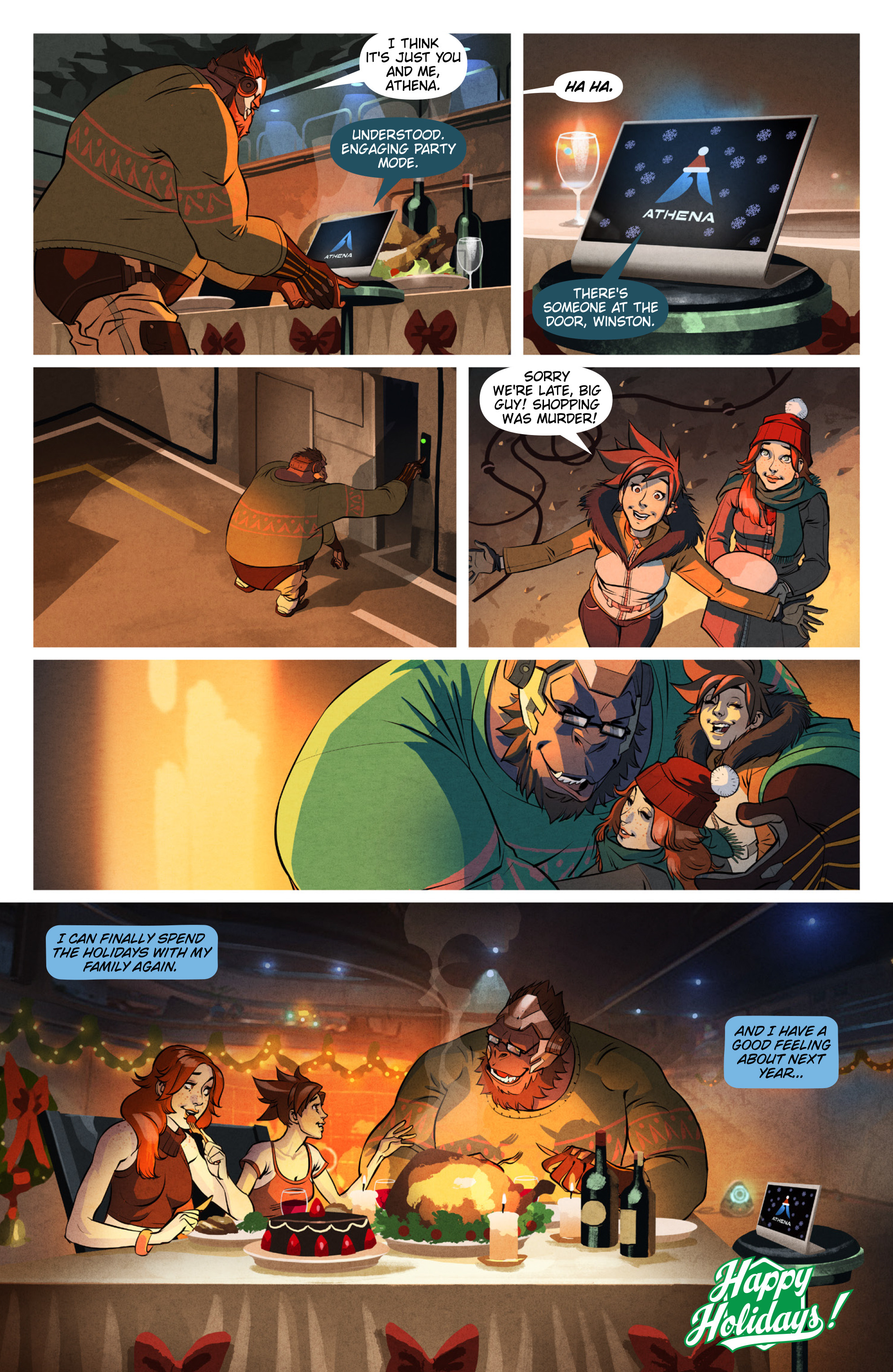 Read online Overwatch comic -  Issue #10 - 11