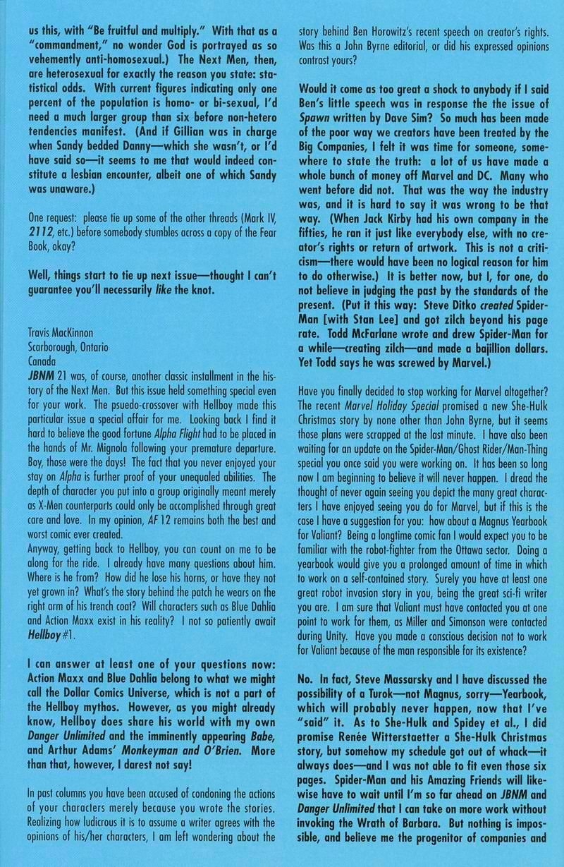 Read online John Byrne's Next Men (1992) comic -  Issue #26 - 31