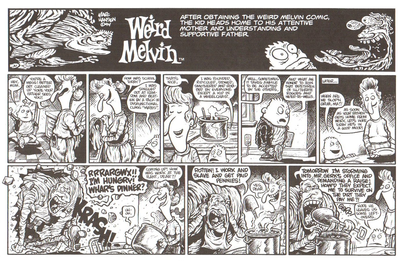 Read online Weird Melvin comic -  Issue #1 - 31