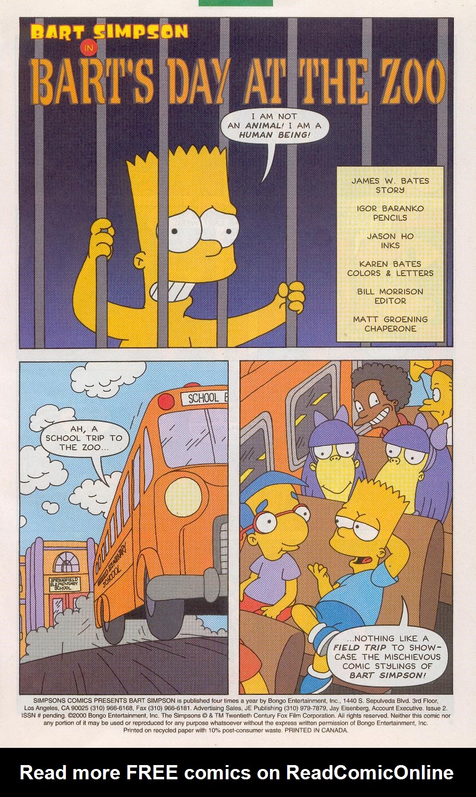 Read online Bart Simpson comic -  Issue #2 - 2