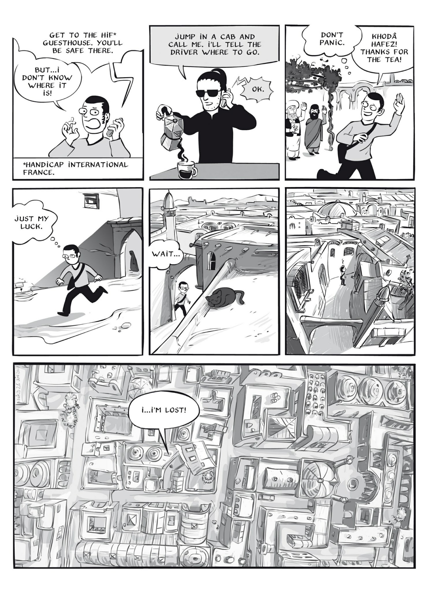 Read online Kabul Disco: How I Managed Not to be Abducted in Afghanistan comic -  Issue # TPB - 87