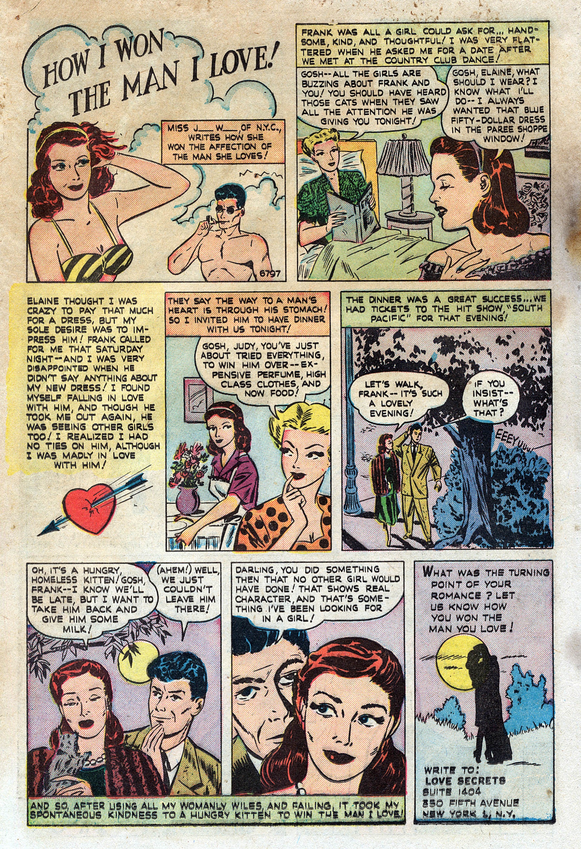 Read online Love Secrets (1949) comic -  Issue #2 - 32