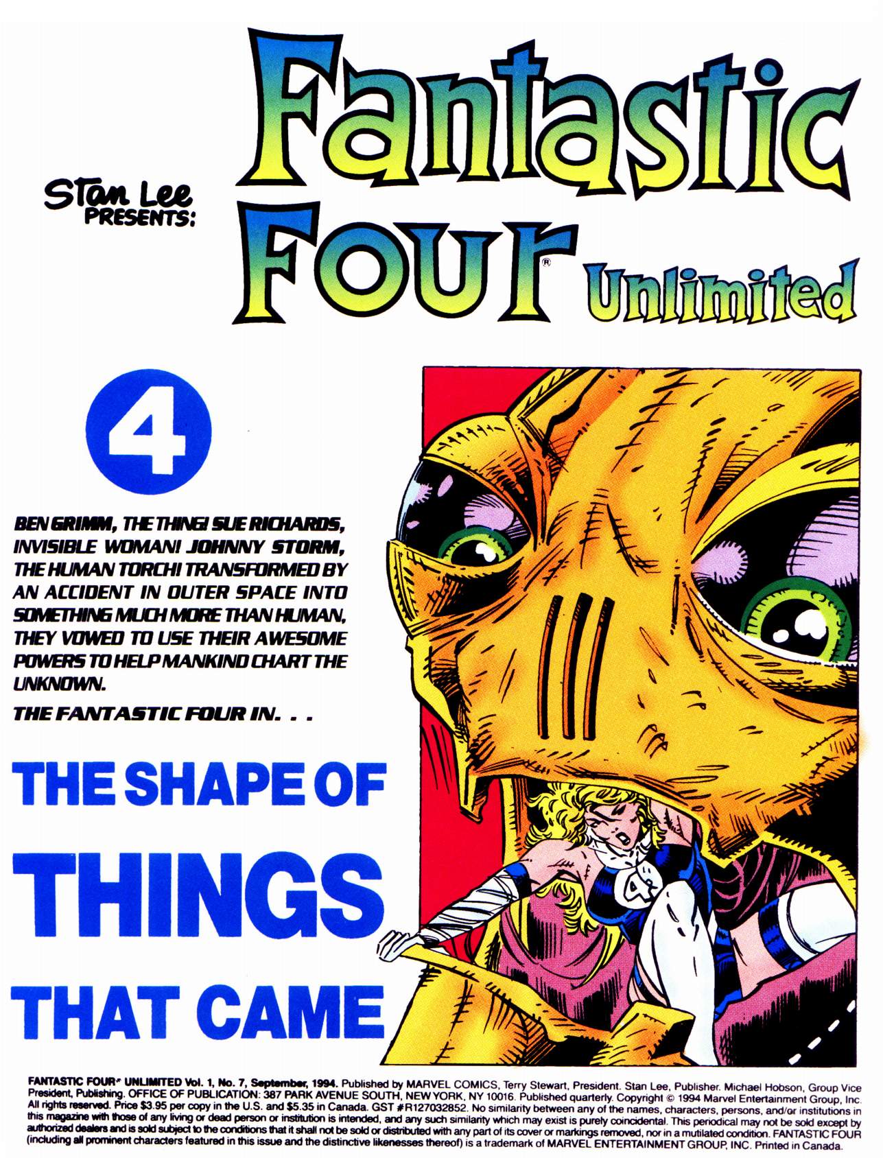 Read online Fantastic Four Unlimited comic -  Issue #7 - 2