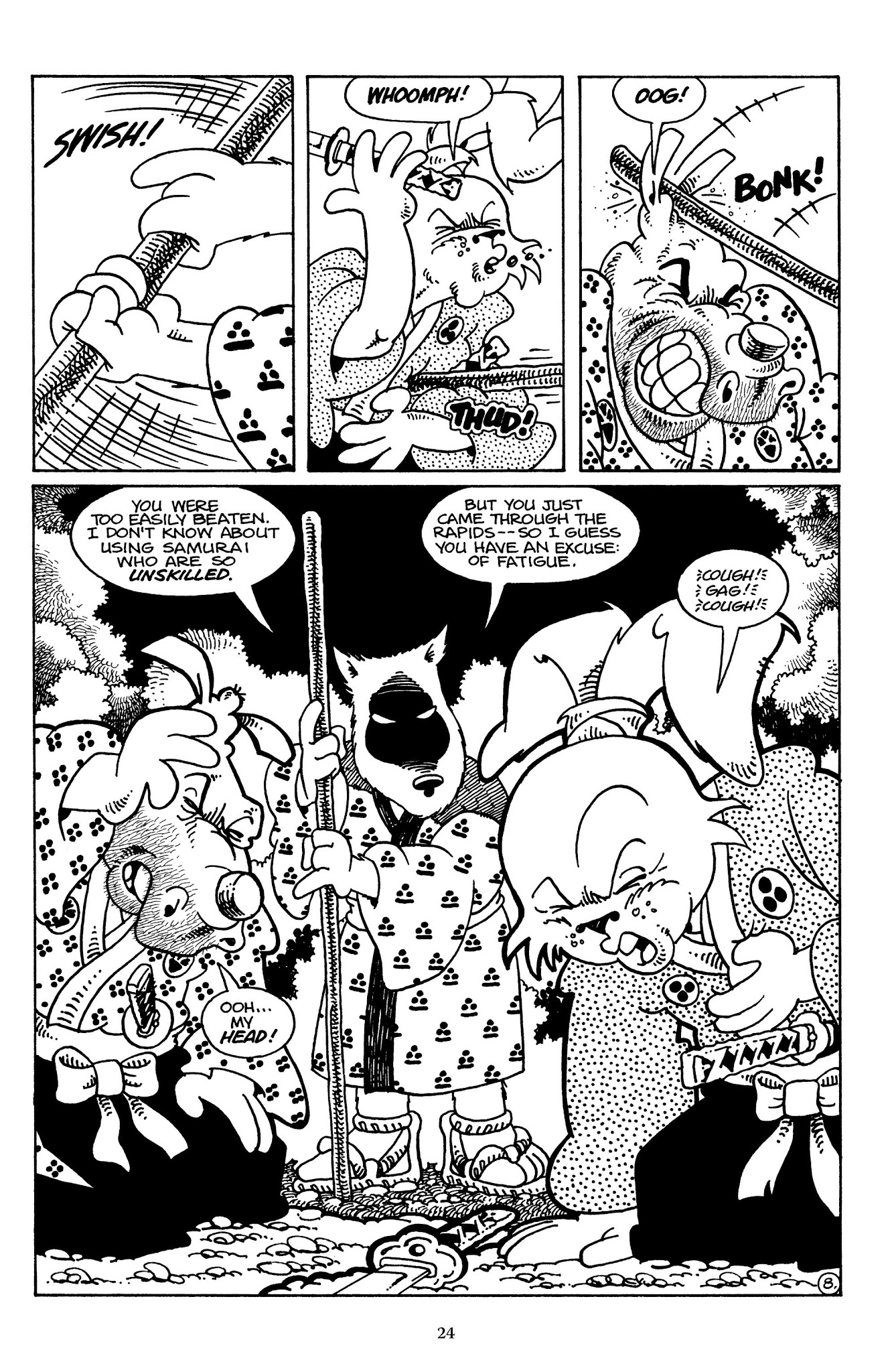 Read online The Usagi Yojimbo Saga comic -  Issue # TPB 1 - 24