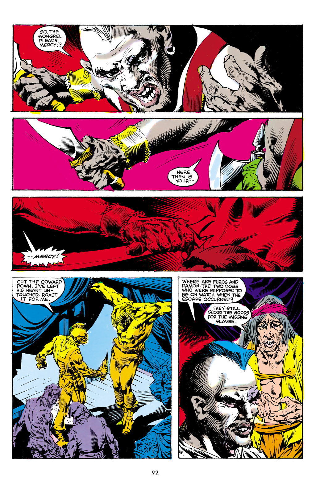 Read online The Chronicles of King Conan comic -  Issue # TPB 4 (Part 1) - 92