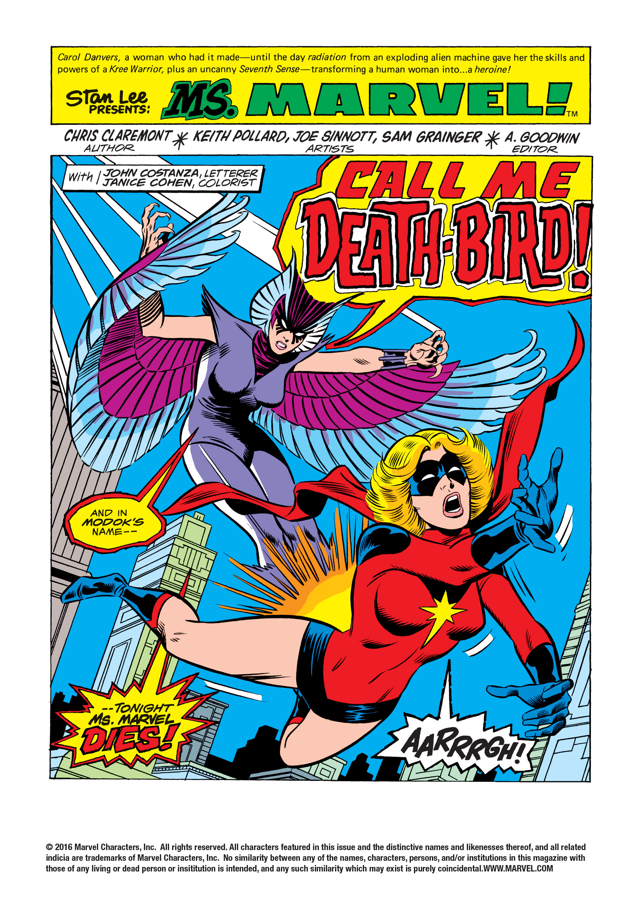 Read online Ms. Marvel (1977) comic -  Issue #9 - 2