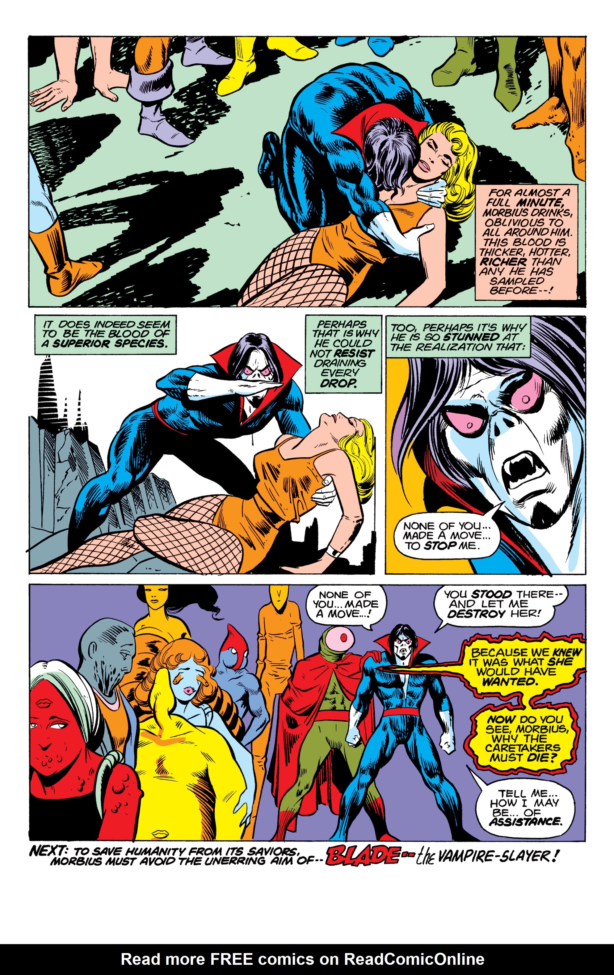 Read online Morbius Epic Collection comic -  Issue # The Living Vampire (Part 3) - 8
