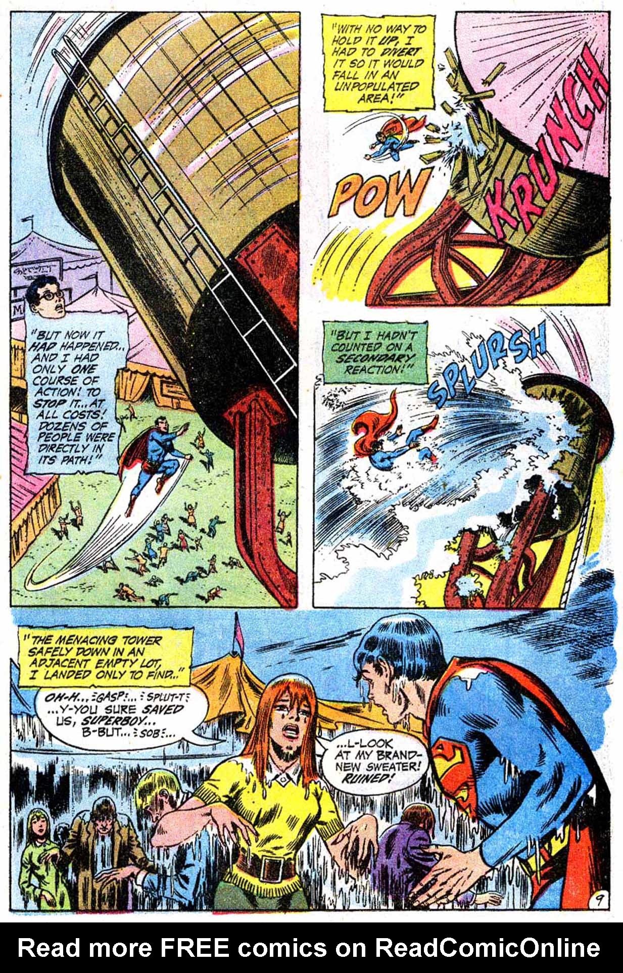 Read online Superboy (1949) comic -  Issue #169 - 9
