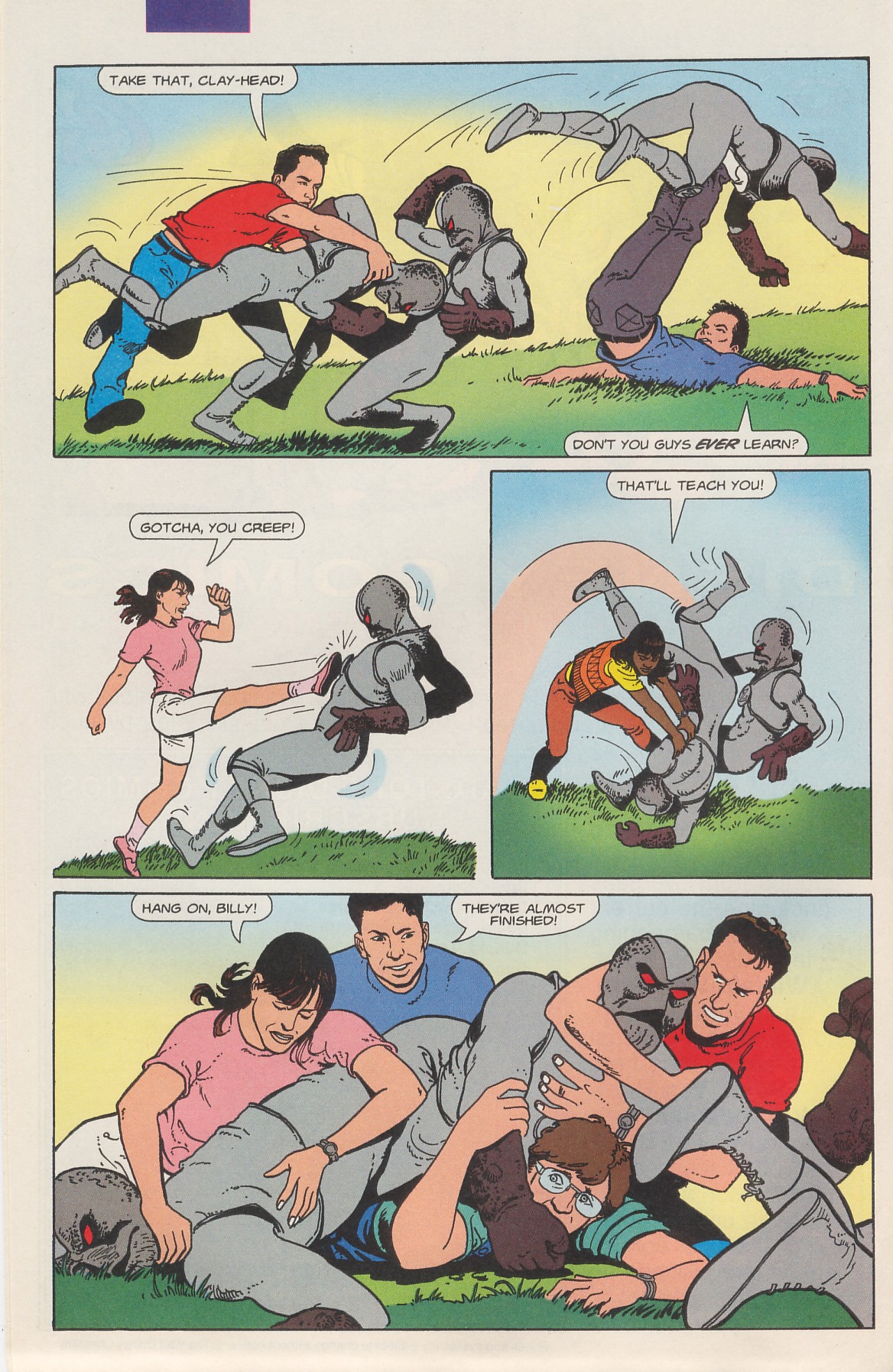 Read online Saban's Mighty Morphin Power Rangers (1994) comic -  Issue #4 - 12