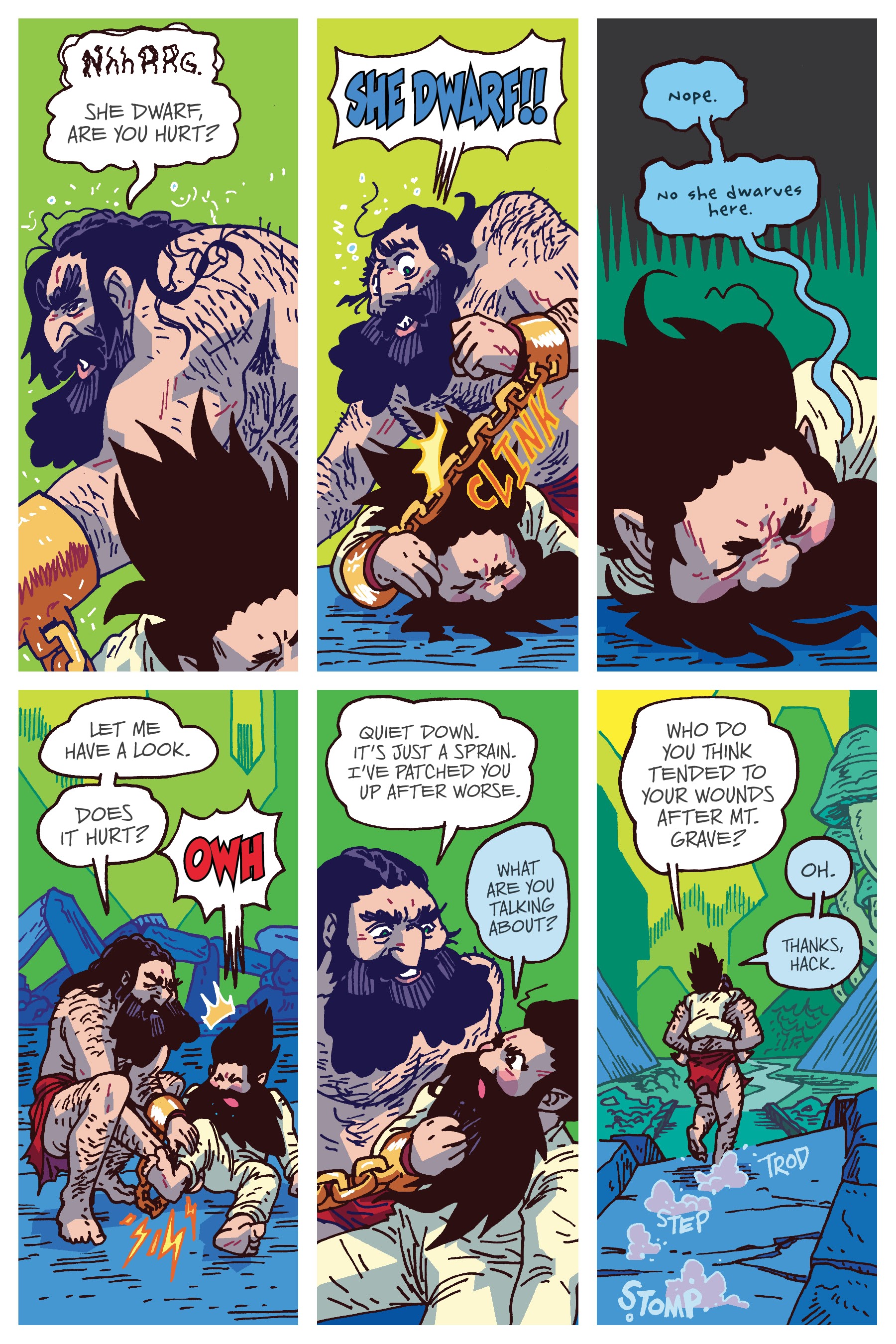 Read online The Savage Beard of She Dwarf comic -  Issue # TPB (Part 2) - 6
