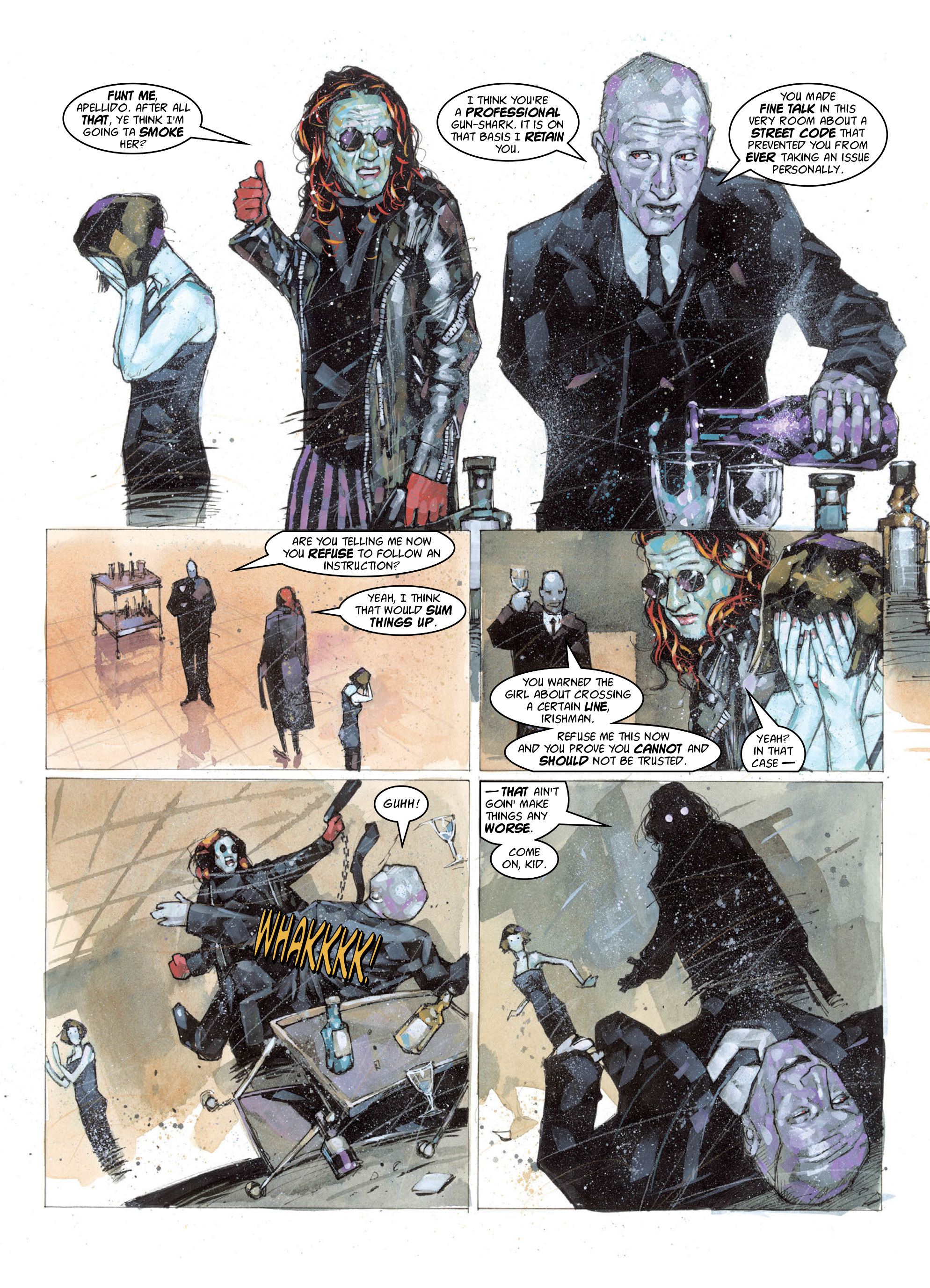 Read online Judge Dredd Megazine (Vol. 5) comic -  Issue #376 - 105
