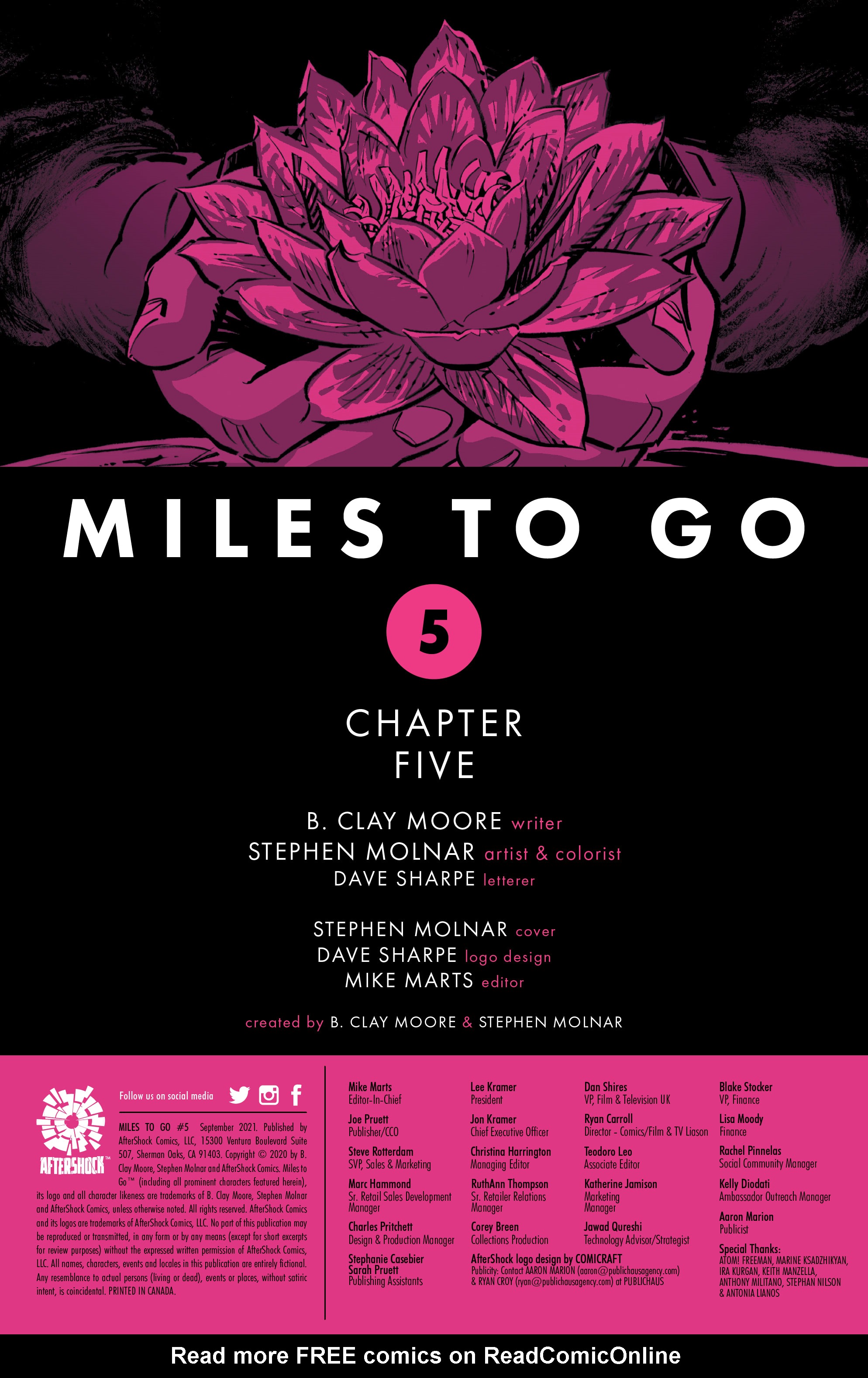Read online Miles to Go comic -  Issue #5 - 2