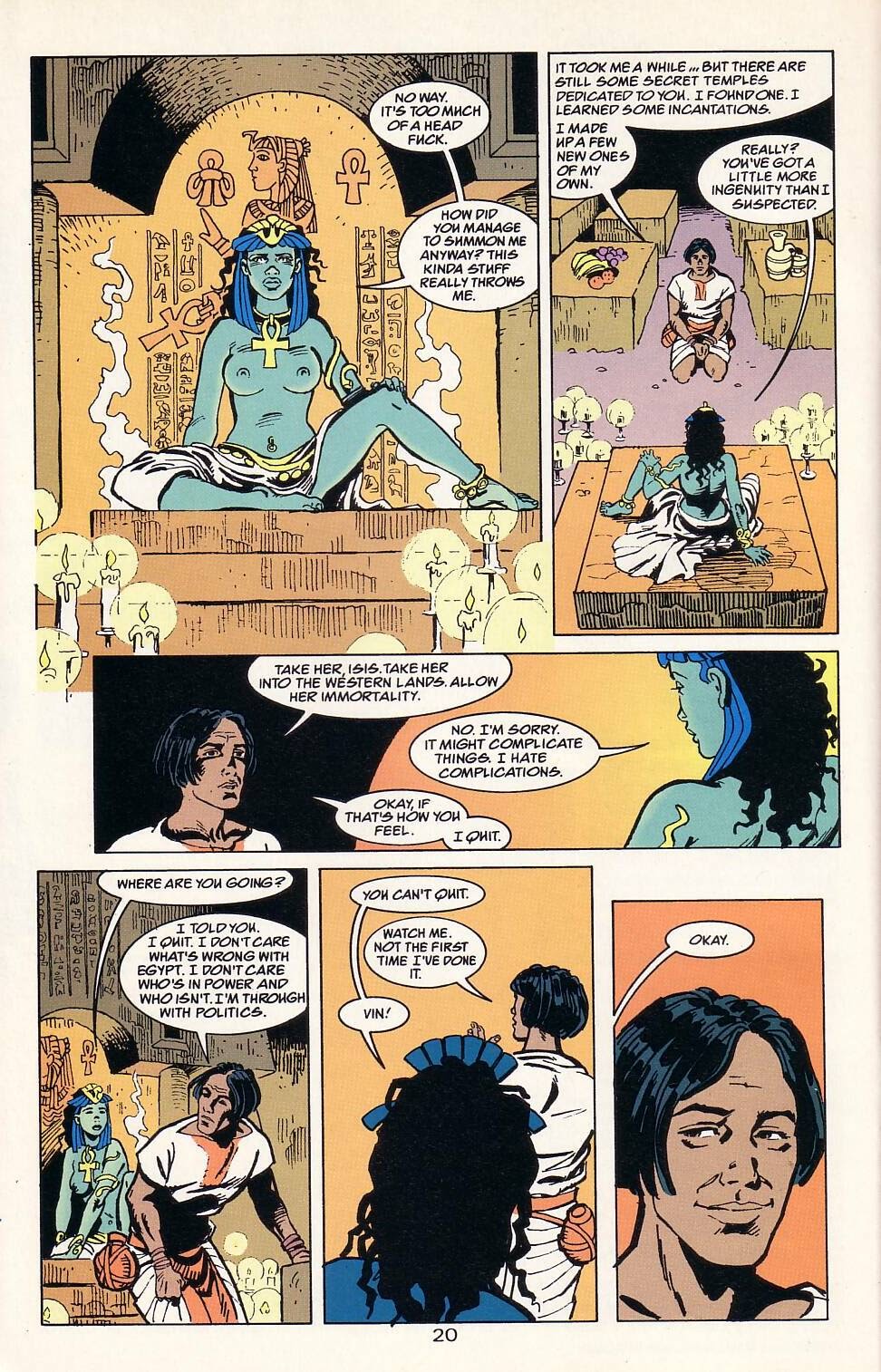 Read online Egypt comic -  Issue #5 - 22