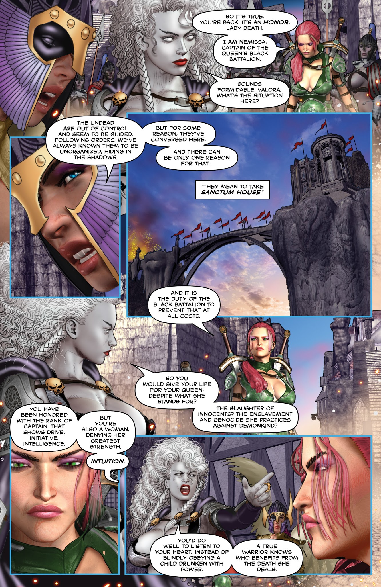 Read online Lady Death: Apocalypse comic -  Issue #4 - 12