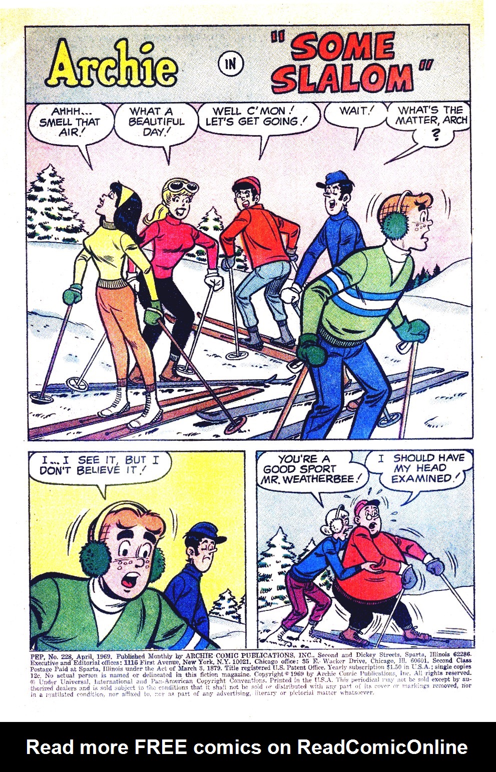 Read online Pep Comics comic -  Issue #228 - 3